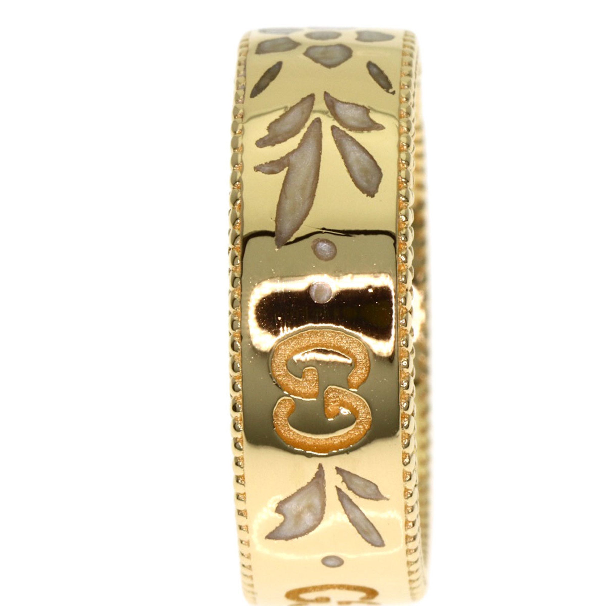 Gucci Icon Yellow Gold (18K) Band Ring (Pre-Owned)