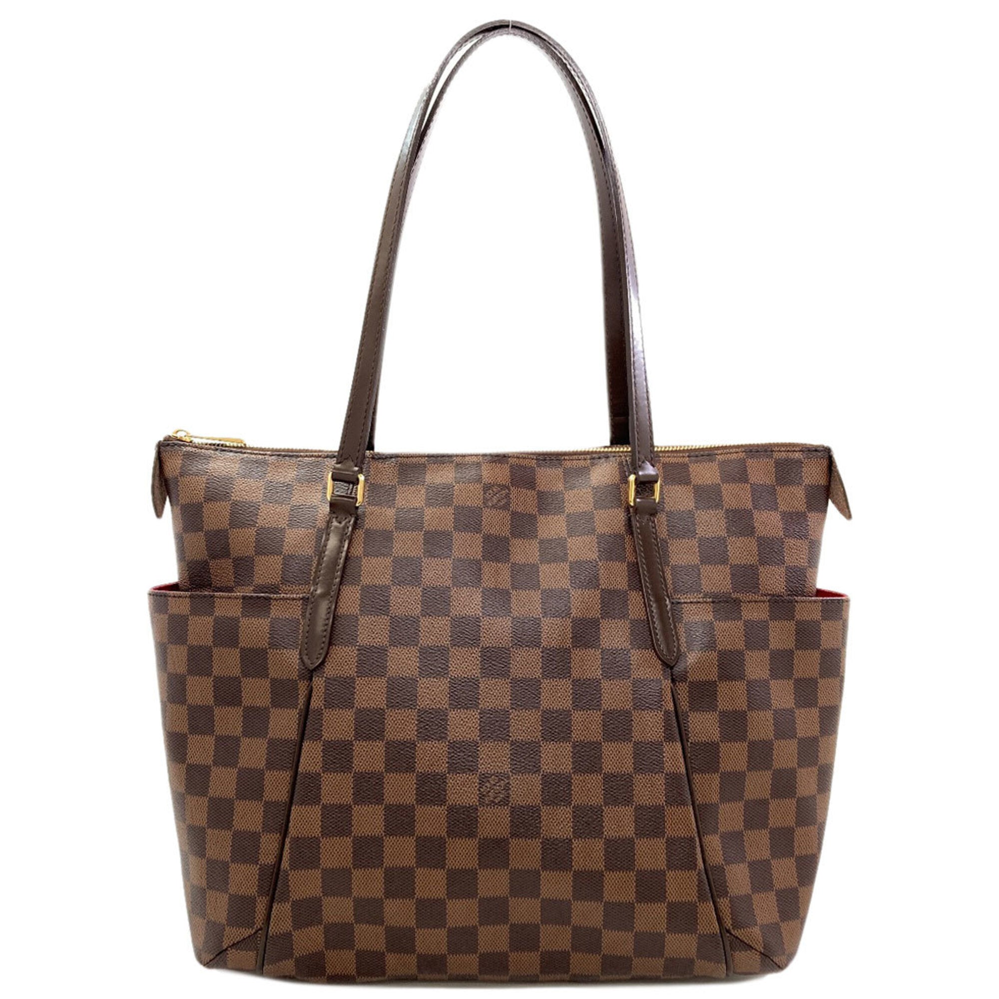 Louis Vuitton Damier Canvas Ebene Damier Canvas Tote Bag (Pre-Owned)