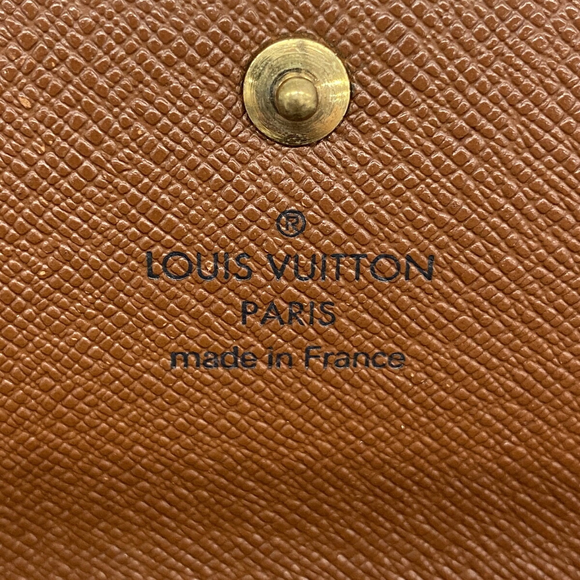 Louis Vuitton Brown Long Wallet (Bi-Fold) (Pre-Owned)