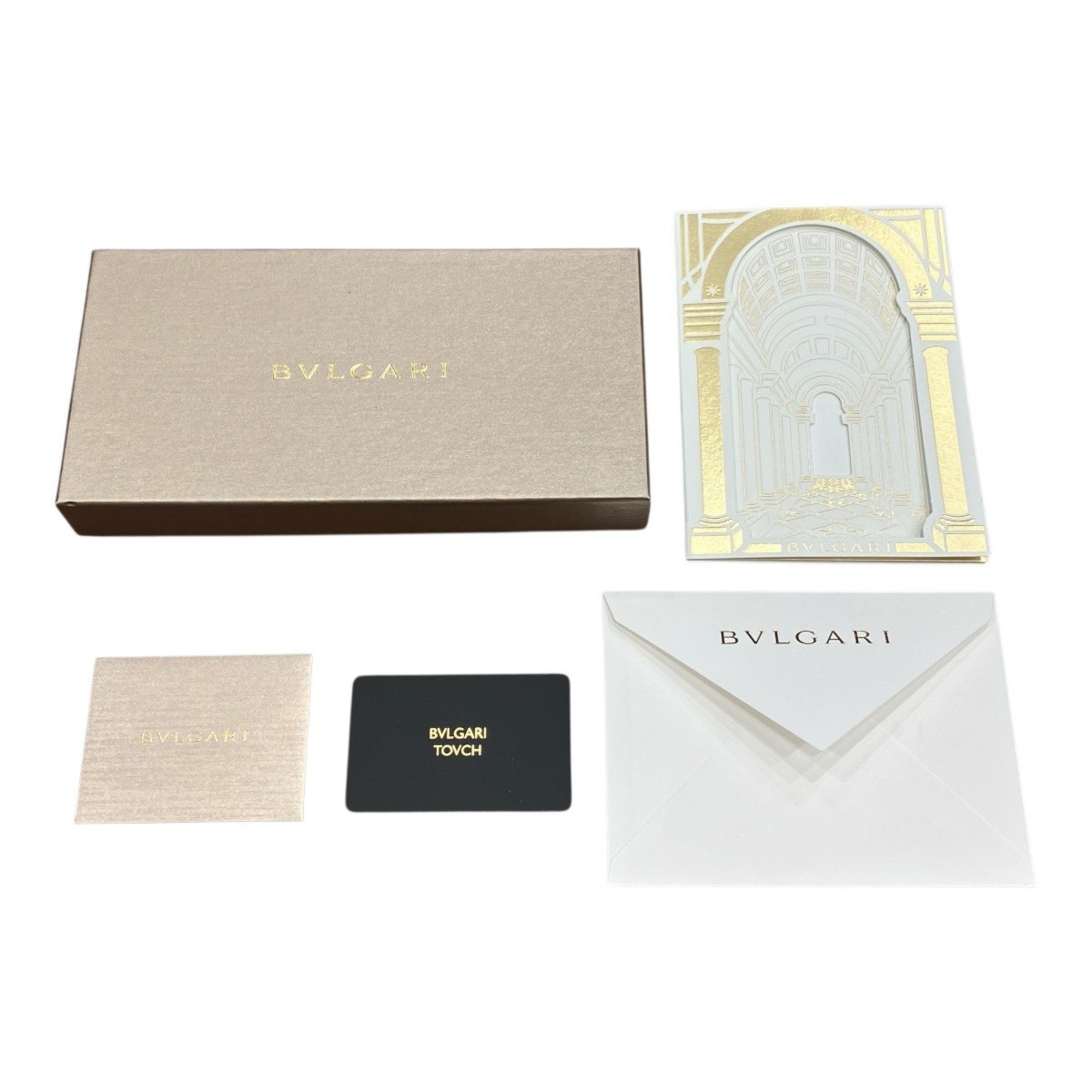 Bvlgari Black Leather Long Wallet (Bi-Fold) (Pre-Owned)
