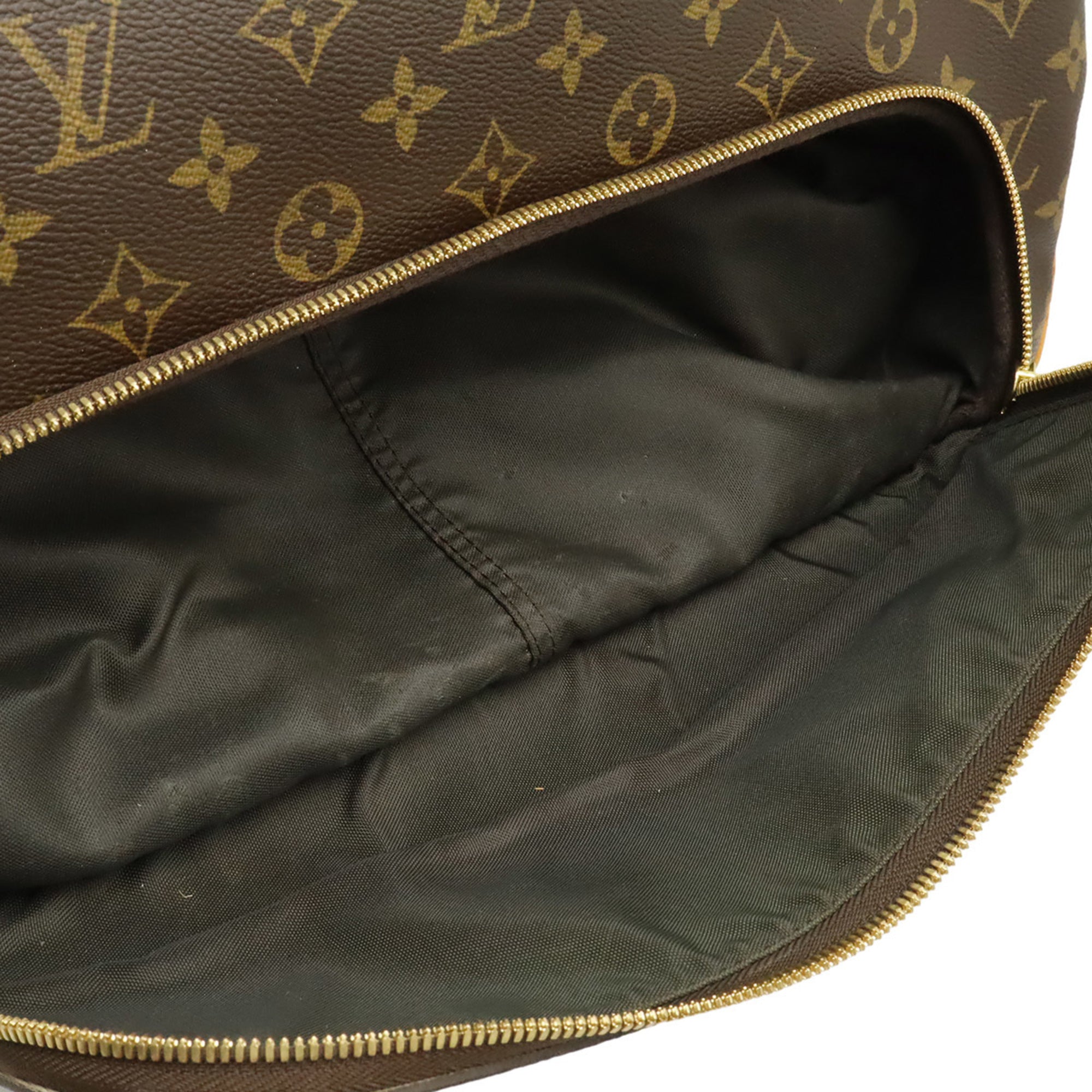 Louis Vuitton Brown Monogram Monogram Canvas Pvc Boston Bag Handbag Sports Bag (Pre-Owned)