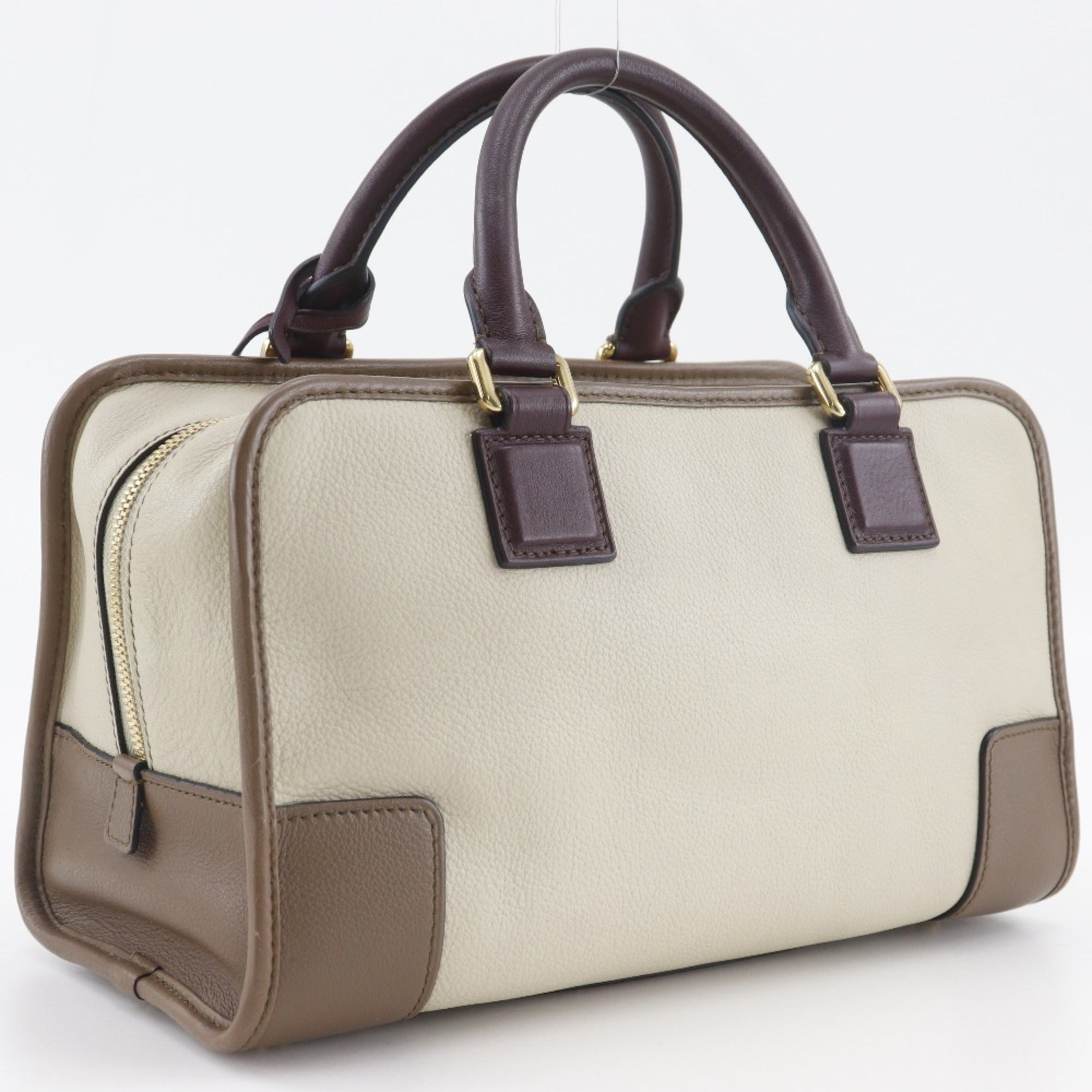 Loewe Amazona Beige Handbag (Pre-Owned)
