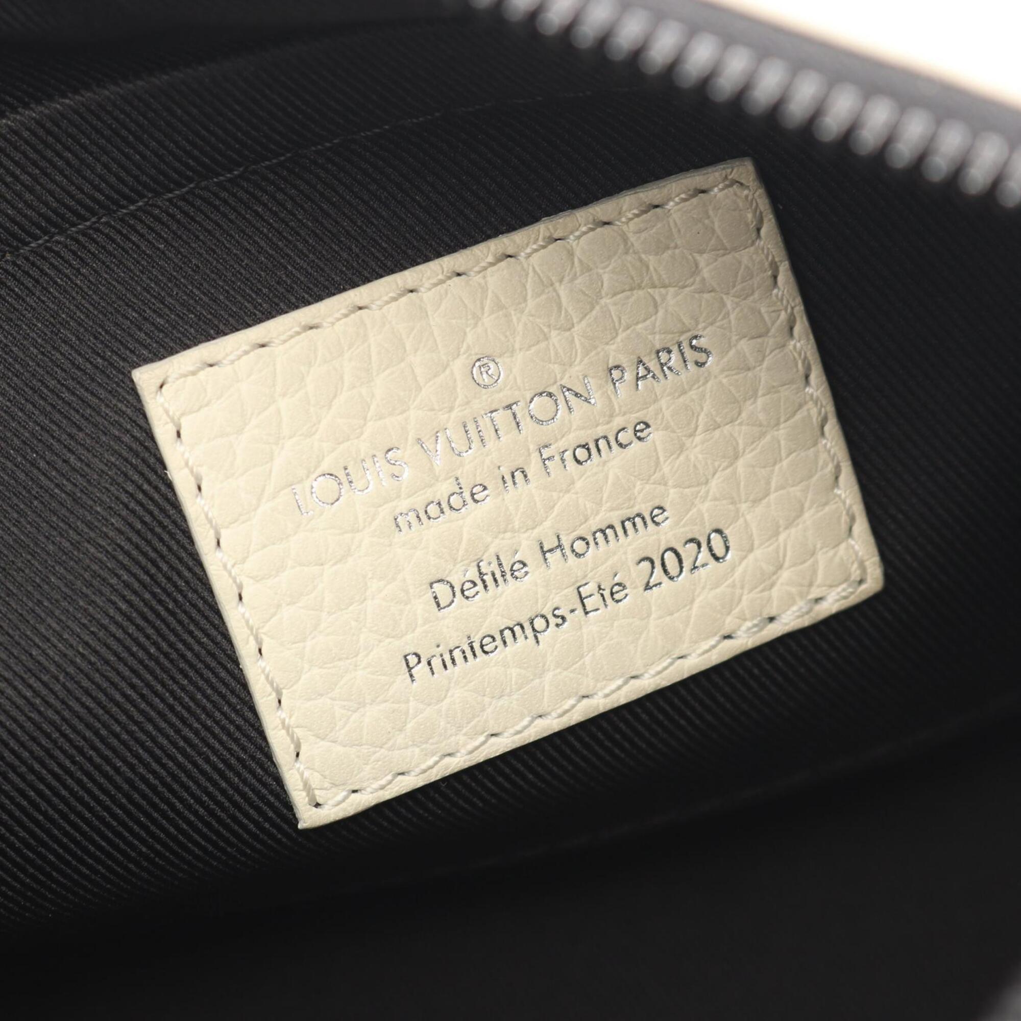 Louis Vuitton White Monogram Leather Handbag Shoulder Bag (Pre-Owned)
