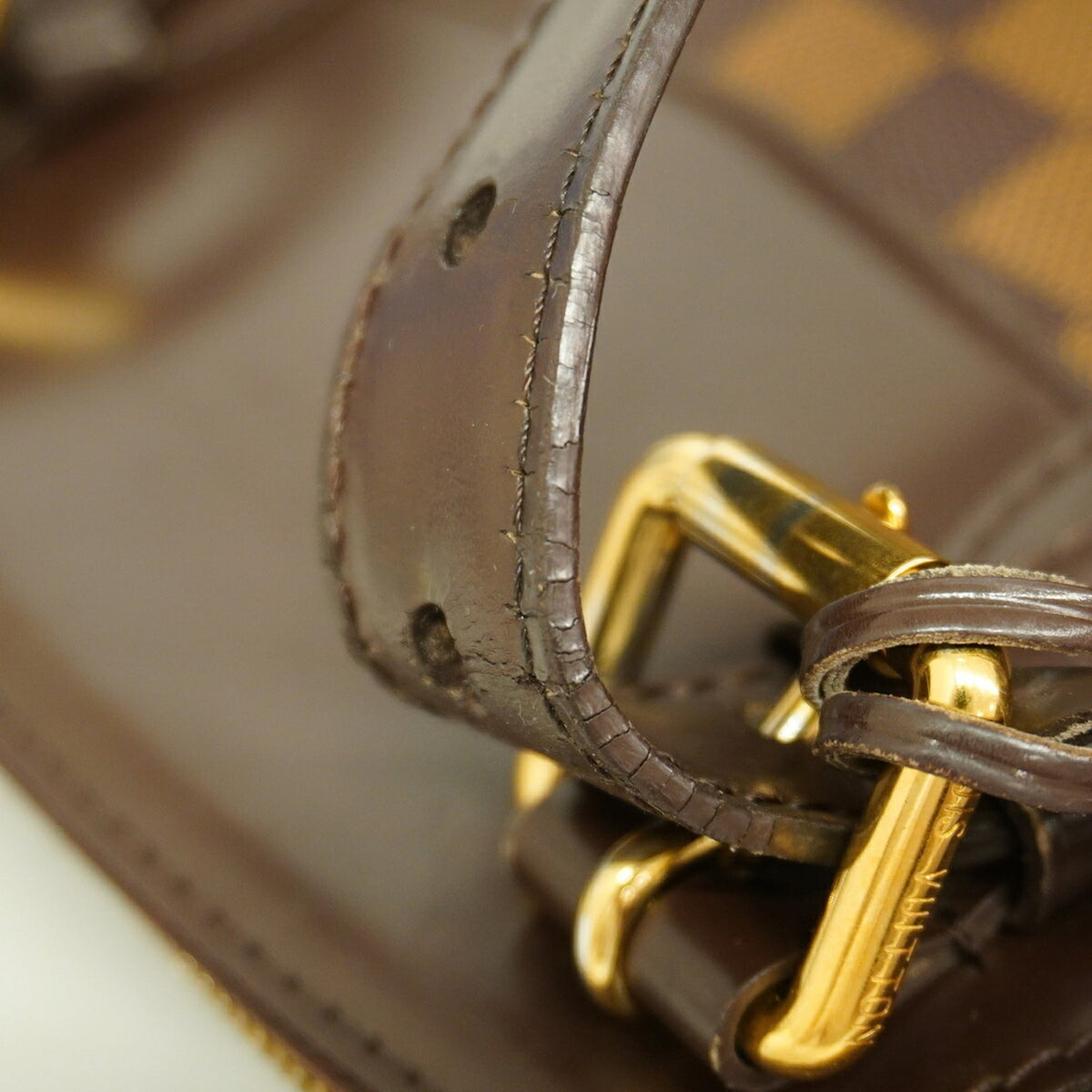 Louis Vuitton Ebene Shoulder Bag (Pre-Owned)