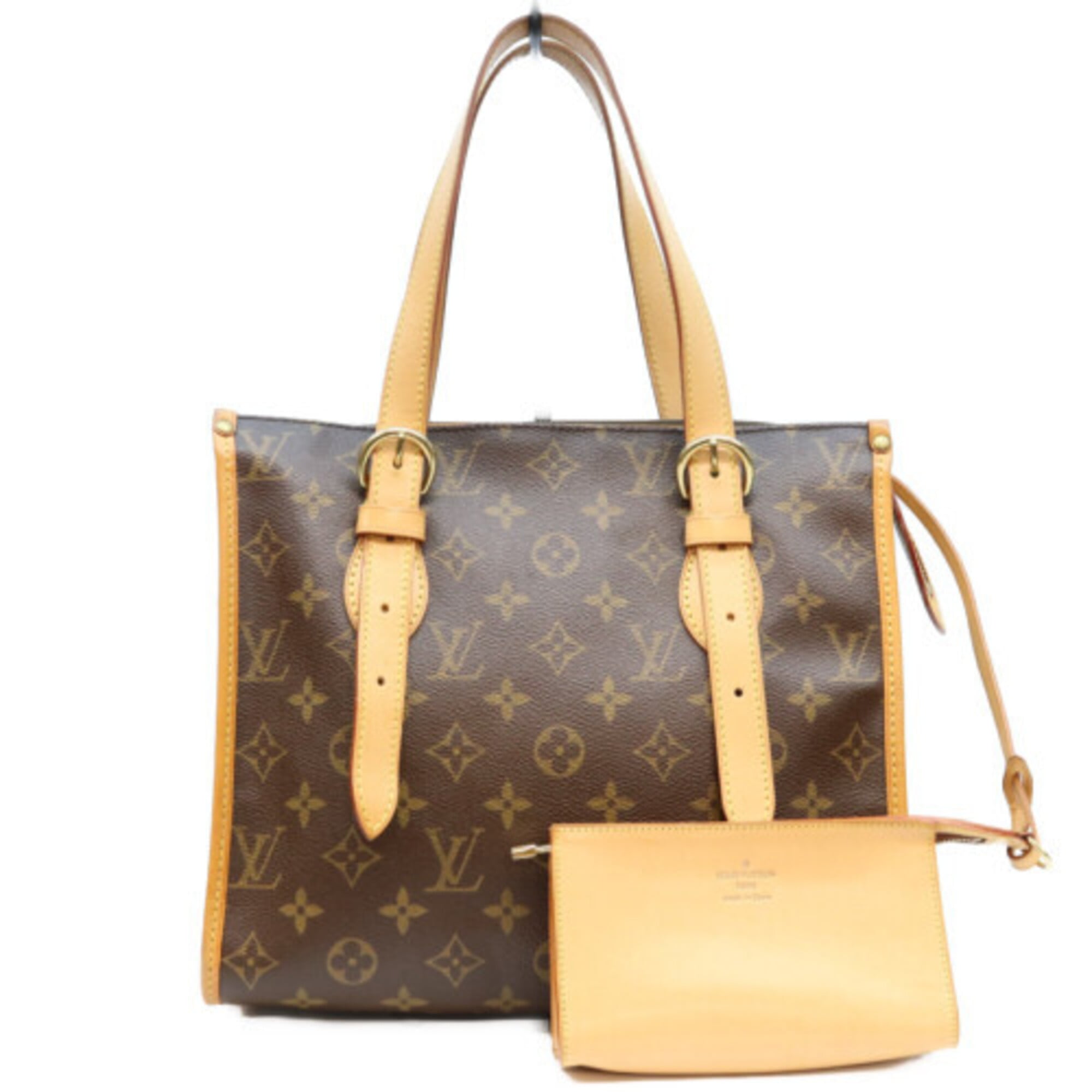 Louis Vuitton Brown Monogram Pouch Shoulder Bag (Pre-Owned)