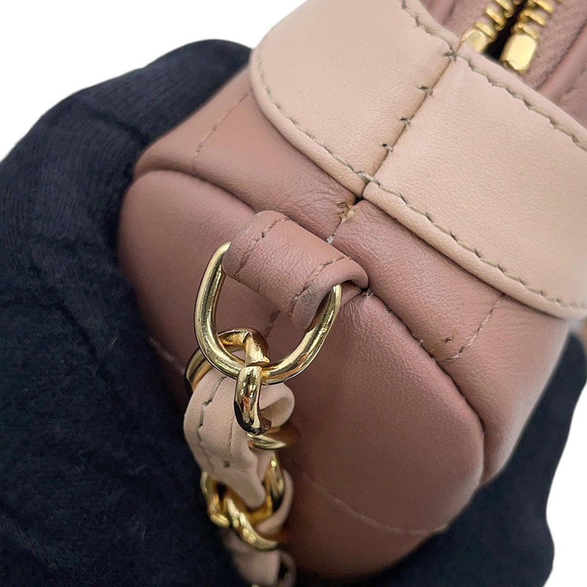 Chanel Pink Handbag Shoulder Bag (Pre-Owned)