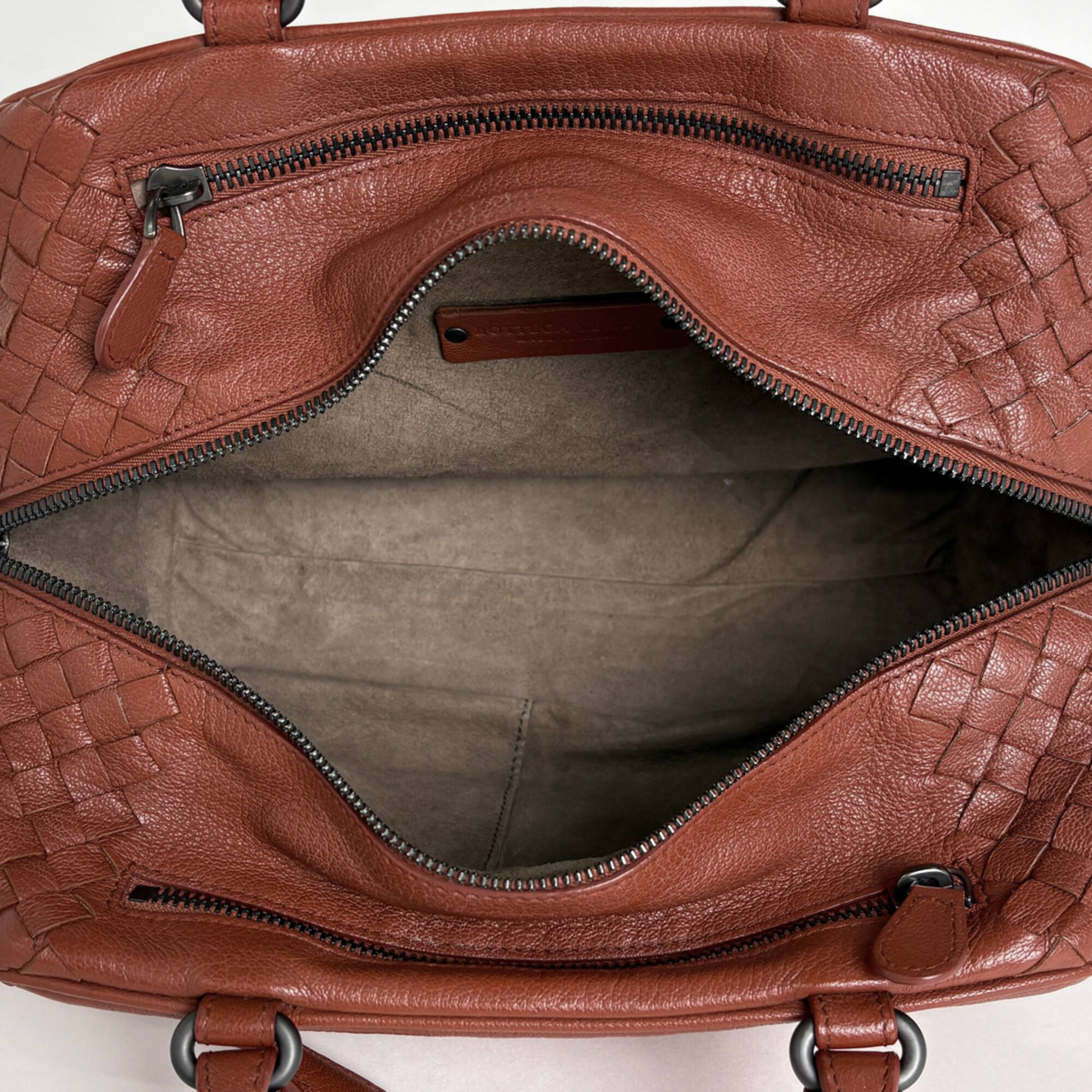 Bottega Veneta Brown Leather Handbag (Pre-Owned)