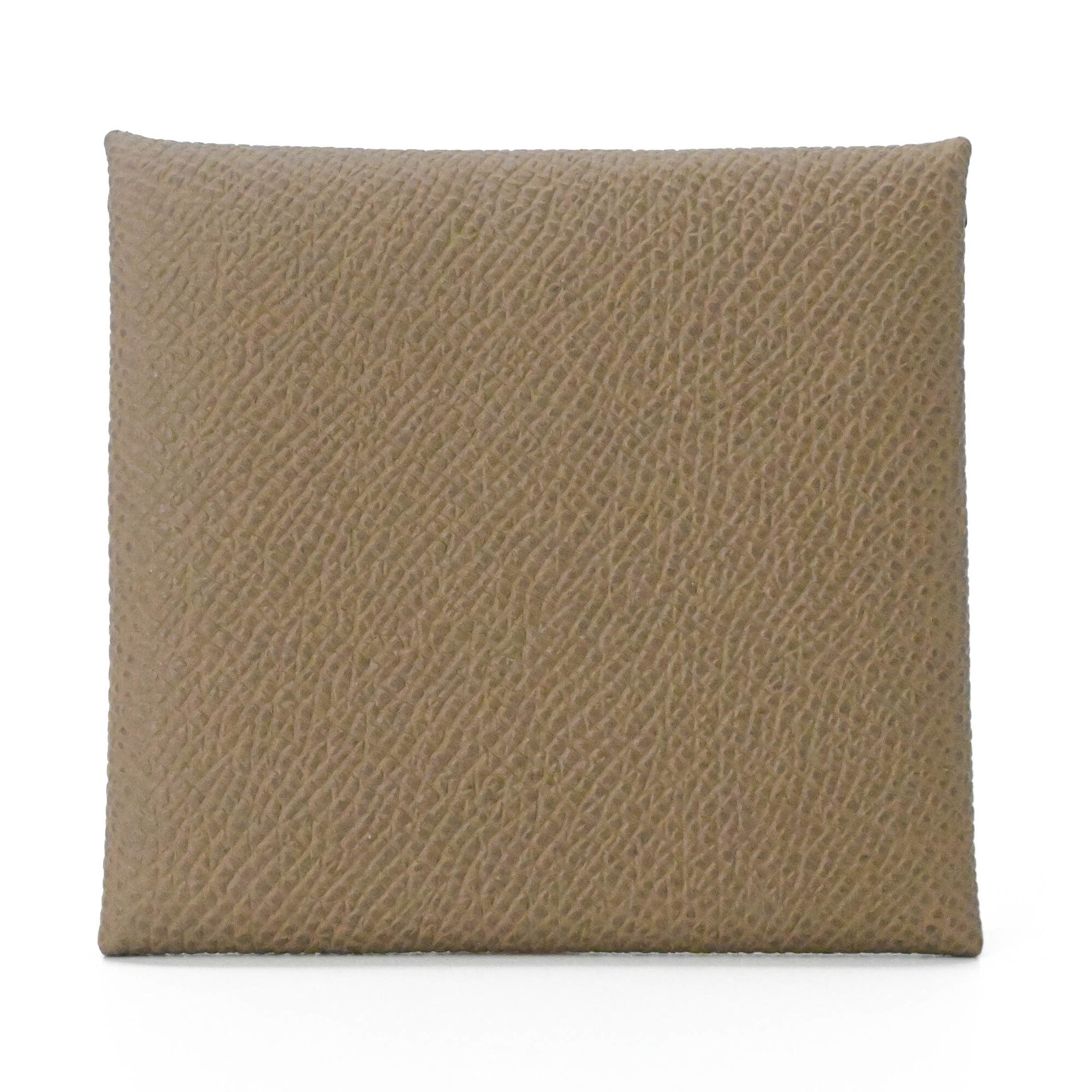 Hermes Beige Epsom Leather Coin Purse/Coin Case (Pre-Owned)