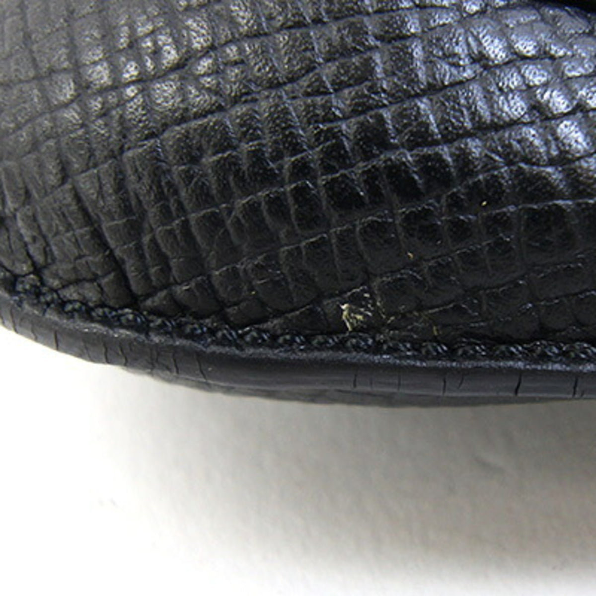 Loewe Black Leather Handbag Pouch (Pre-Owned)