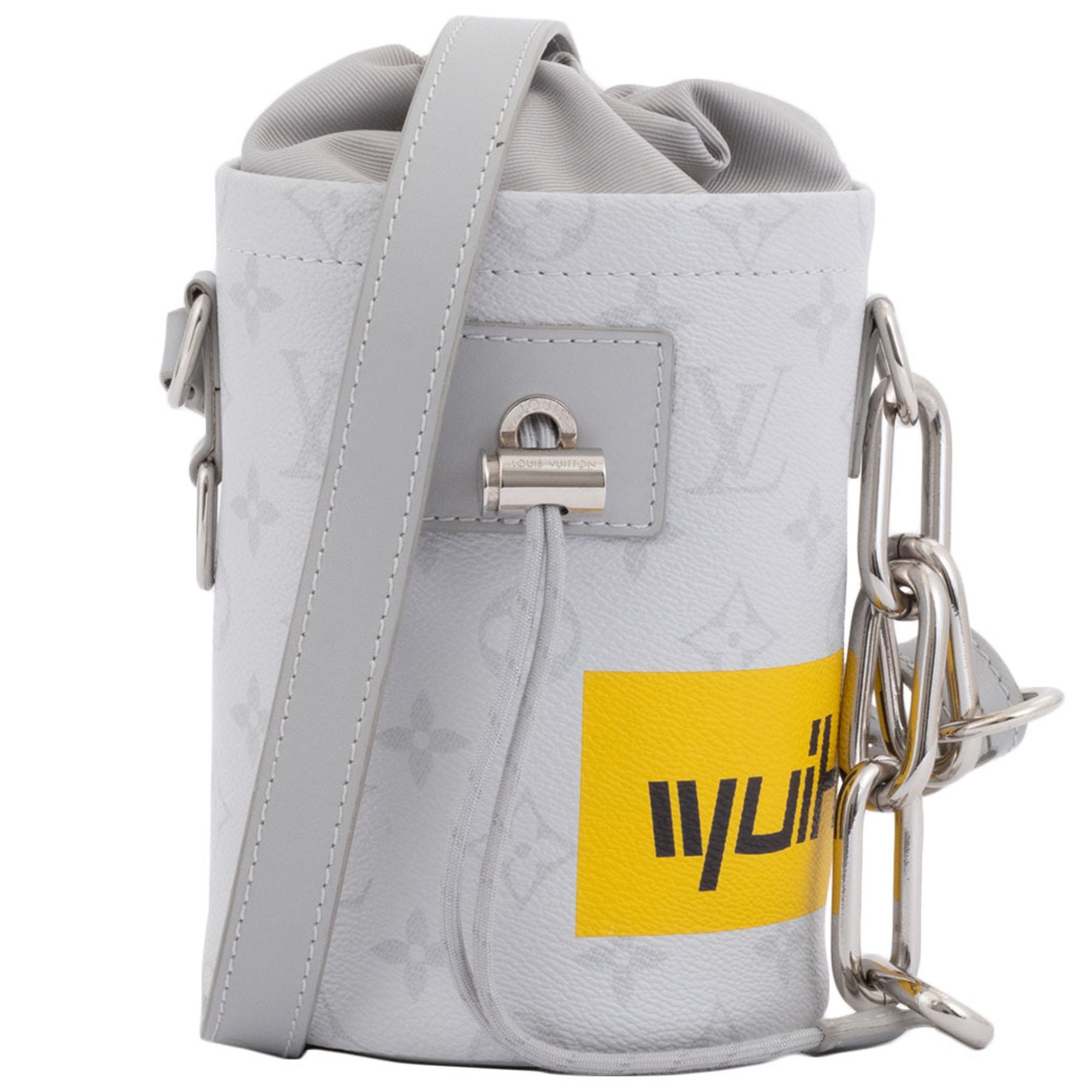 Louis Vuitton Monogram Light Gray White Monogram Shoulder Bag (Pre-Owned)