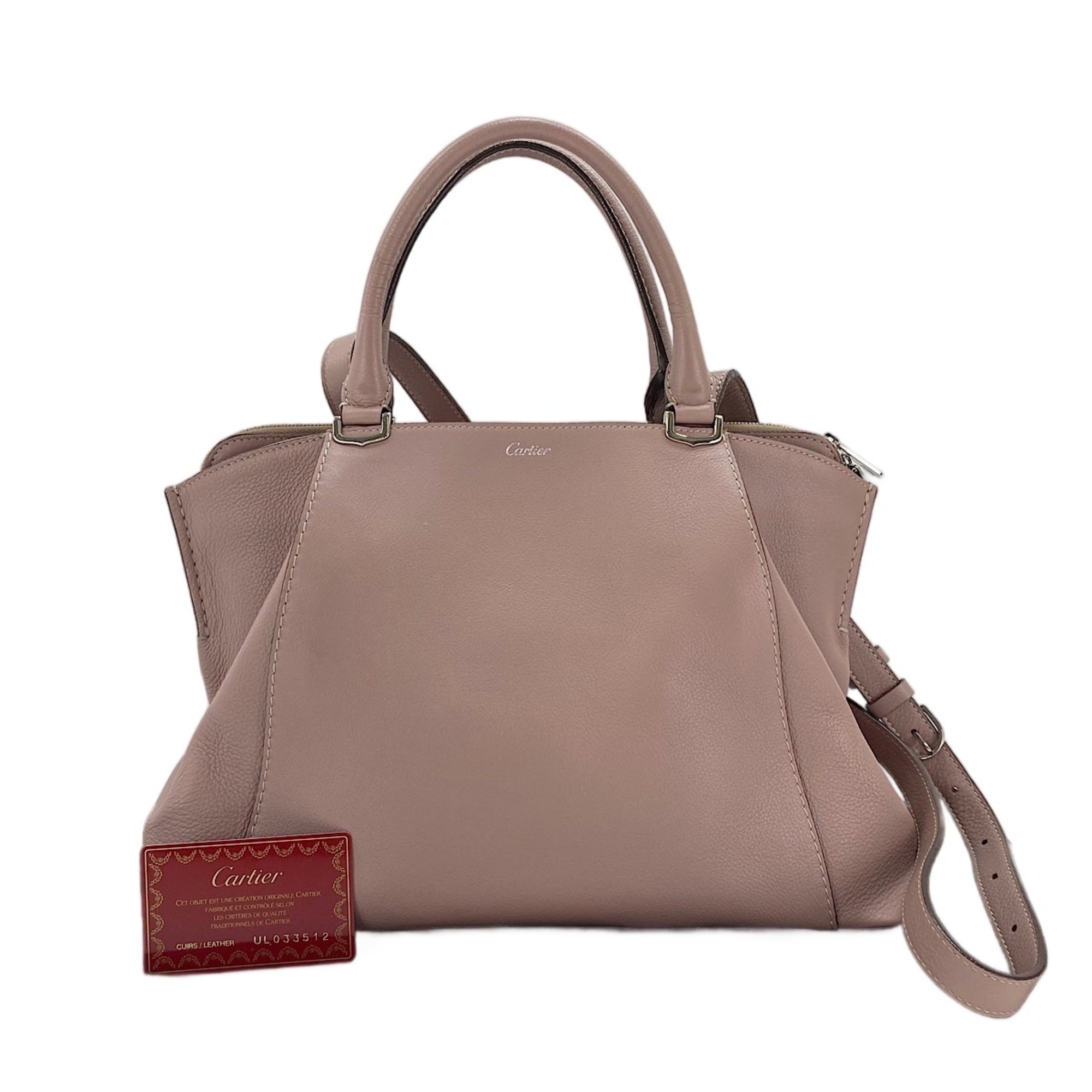 Cartier Pink Handbag (Pre-Owned)