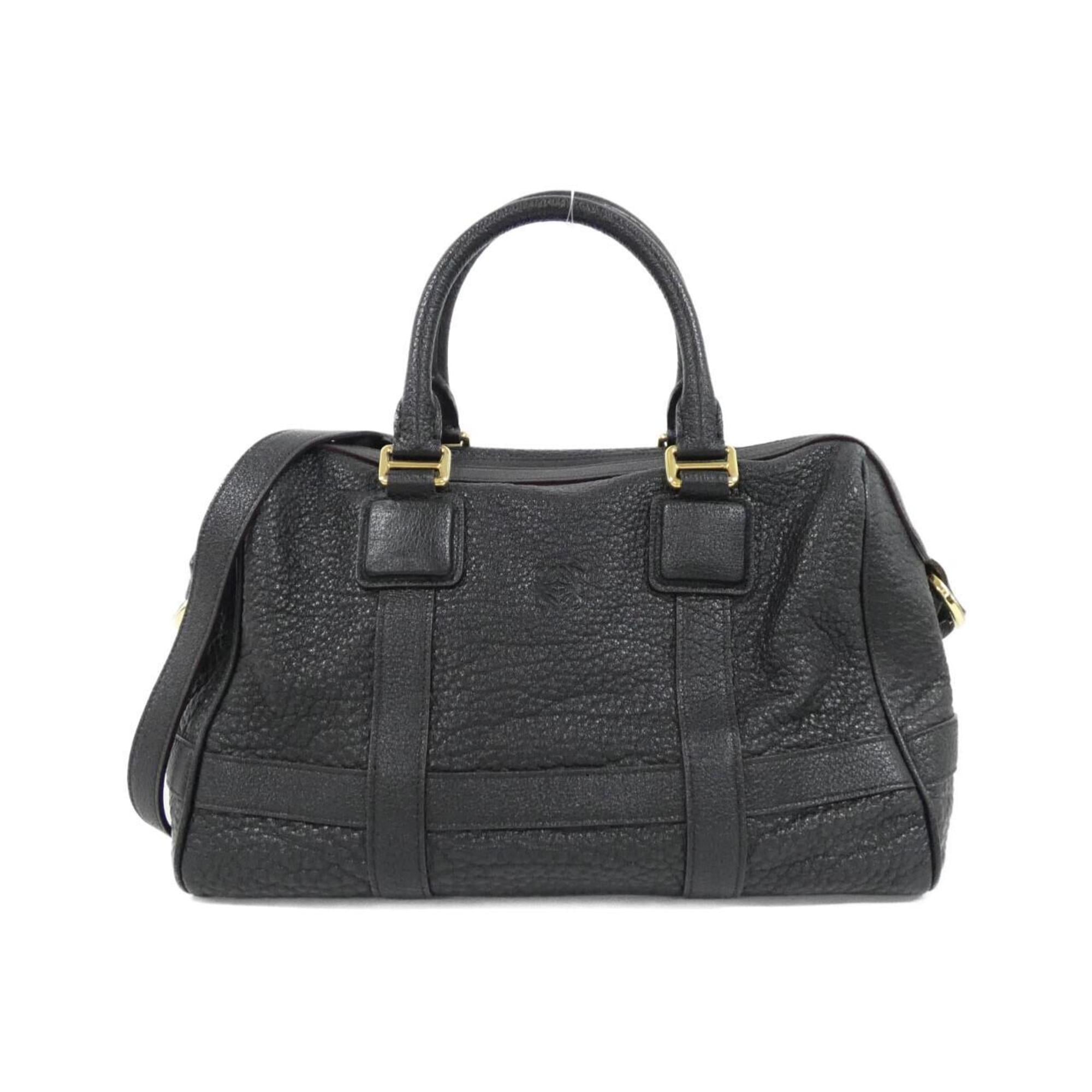 Loewe Black Leather Handbag (Pre-Owned)