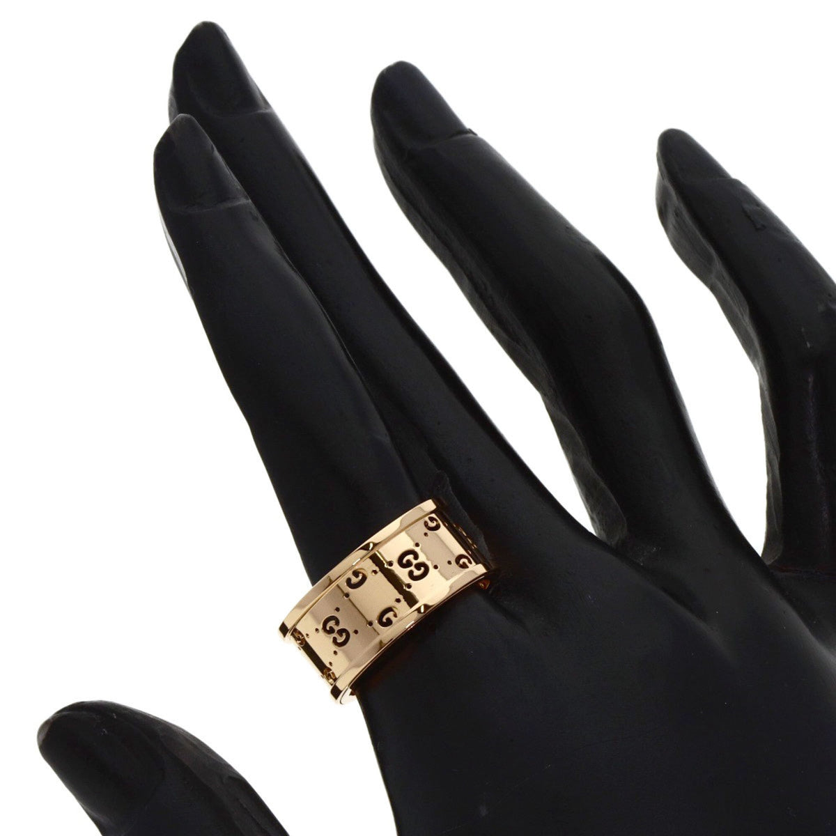 Gucci Pink Gold (18K) Band Ring (Pre-Owned)