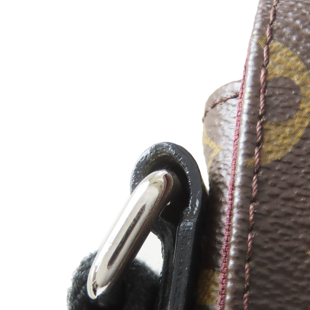 Louis Vuitton Black Brown Monogram Monogram Canvas Shoulder Bag (Pre-Owned)