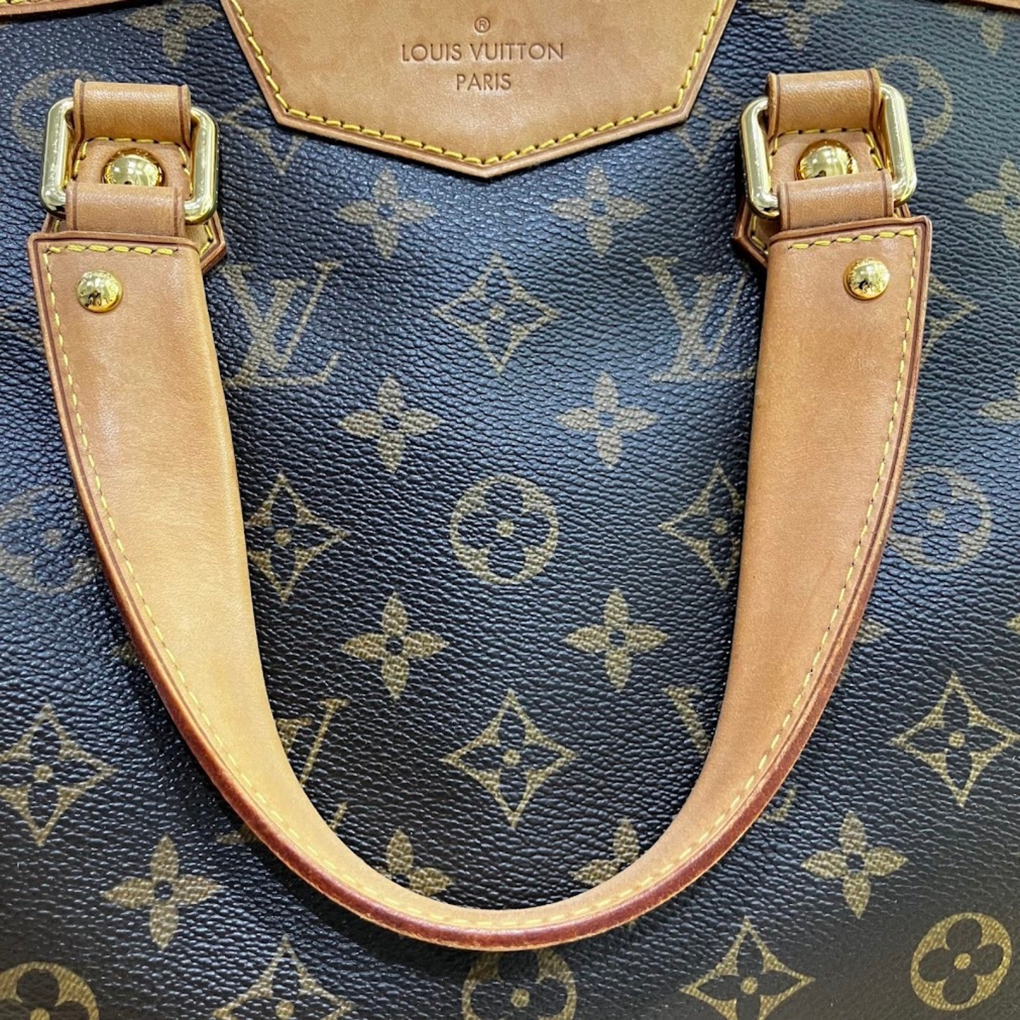 Louis Vuitton Brown Pvc Handbag (Pre-Owned)
