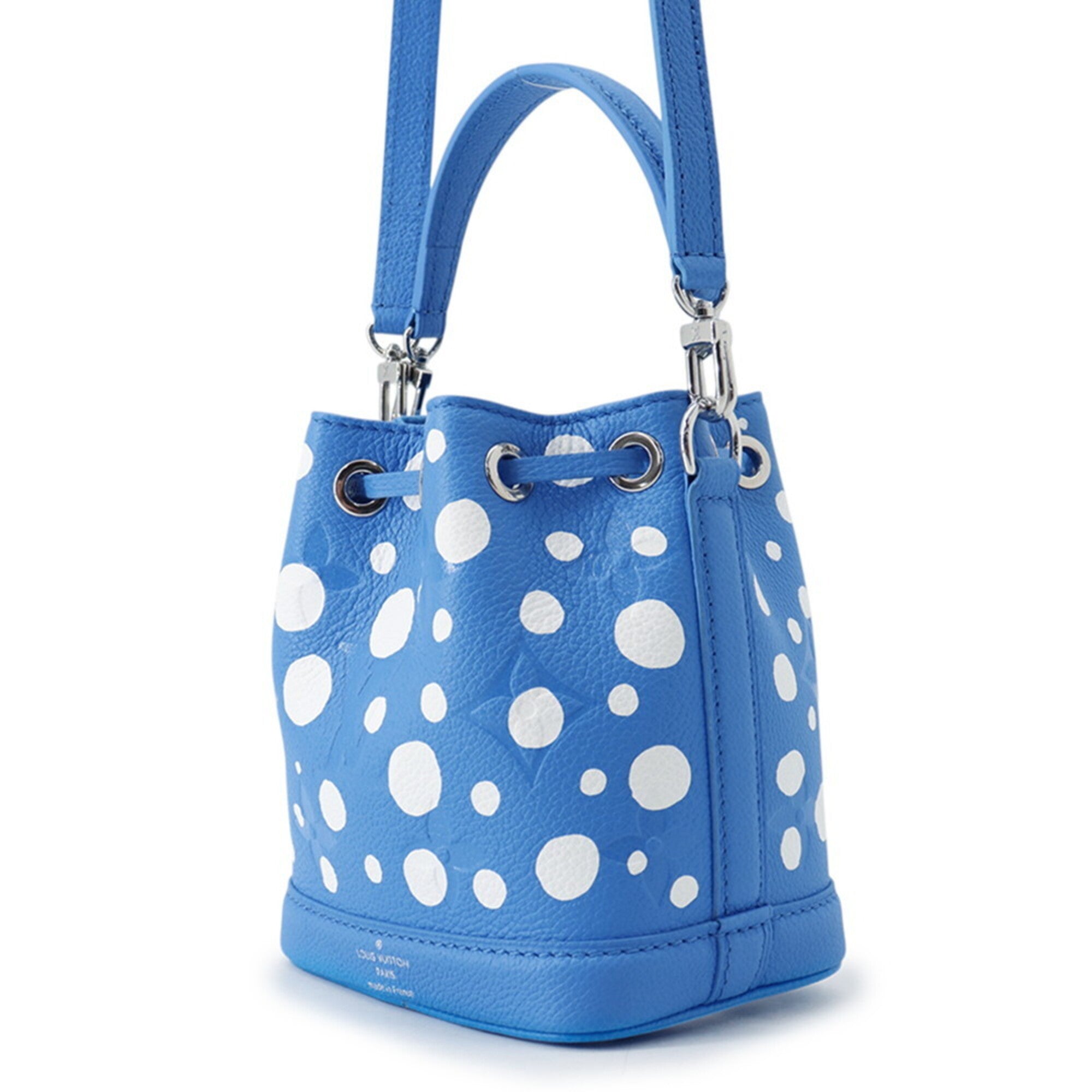 Louis Vuitton Blue White Monogram Empreinte Handbag (Pre-Owned)