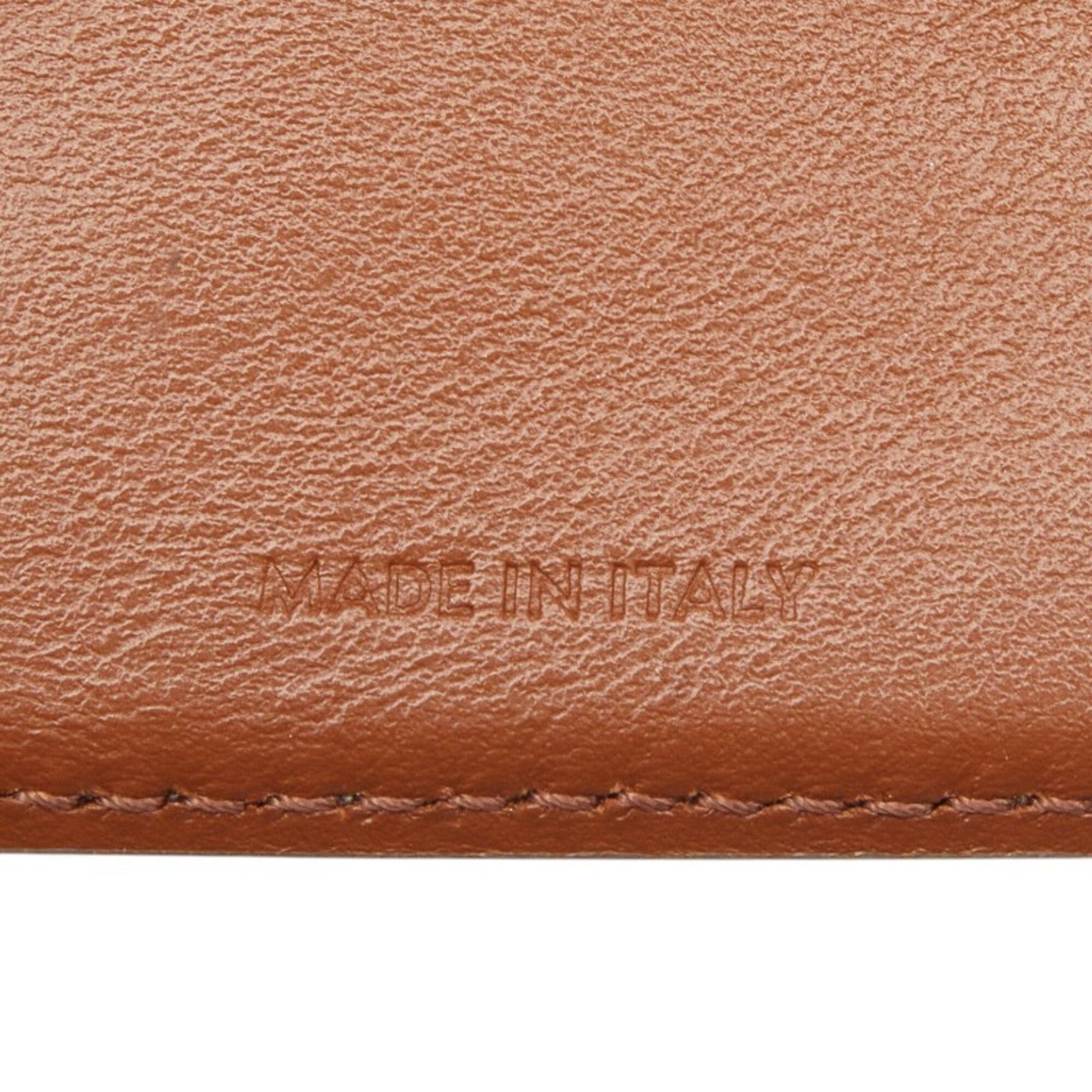 Celine Beige Ivory Pvc Leather Wallet (Tri-Fold) (Pre-Owned)