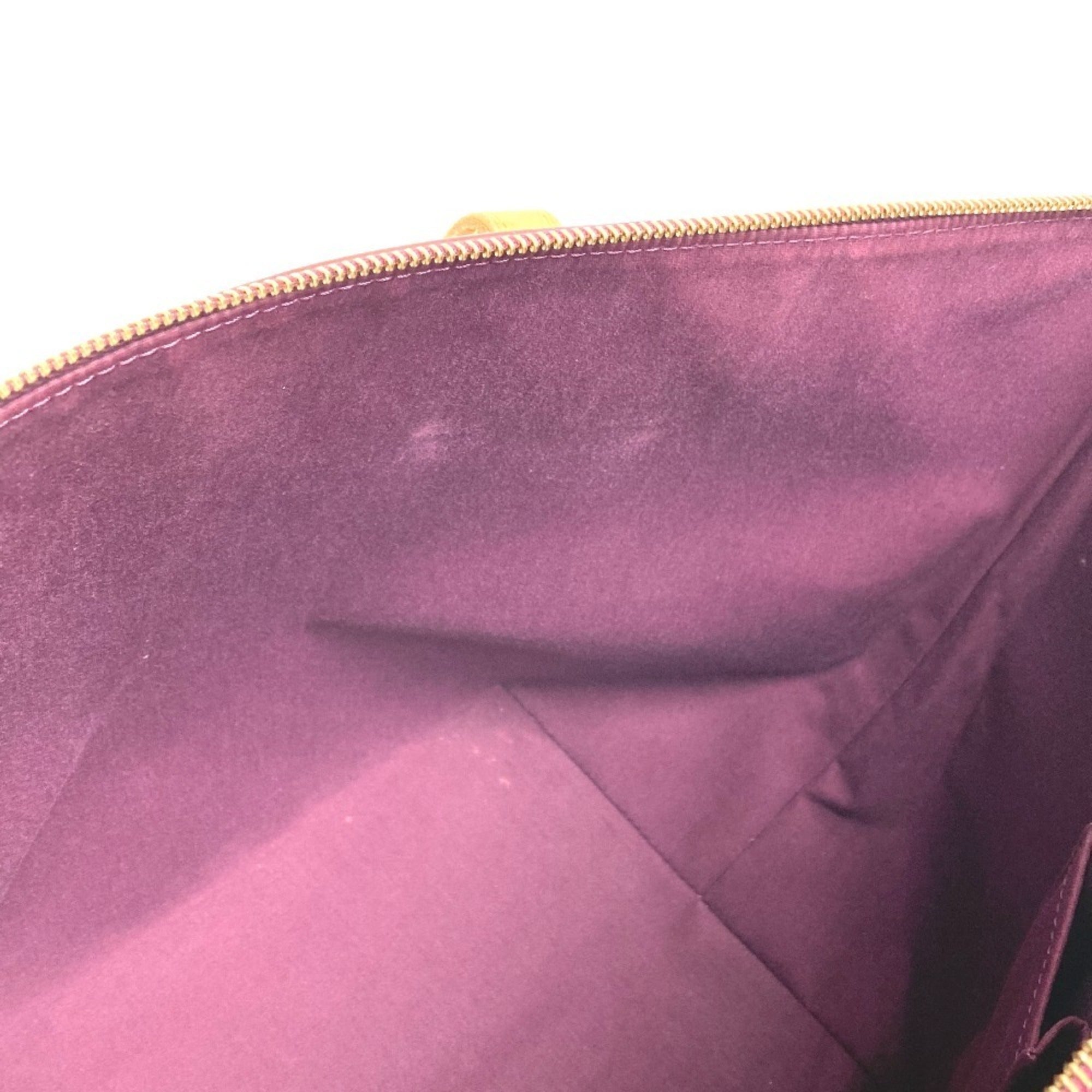 Louis Vuitton Purple Monogram Vernis Canvas Shoulder Bag Tote Bag (Pre-Owned)