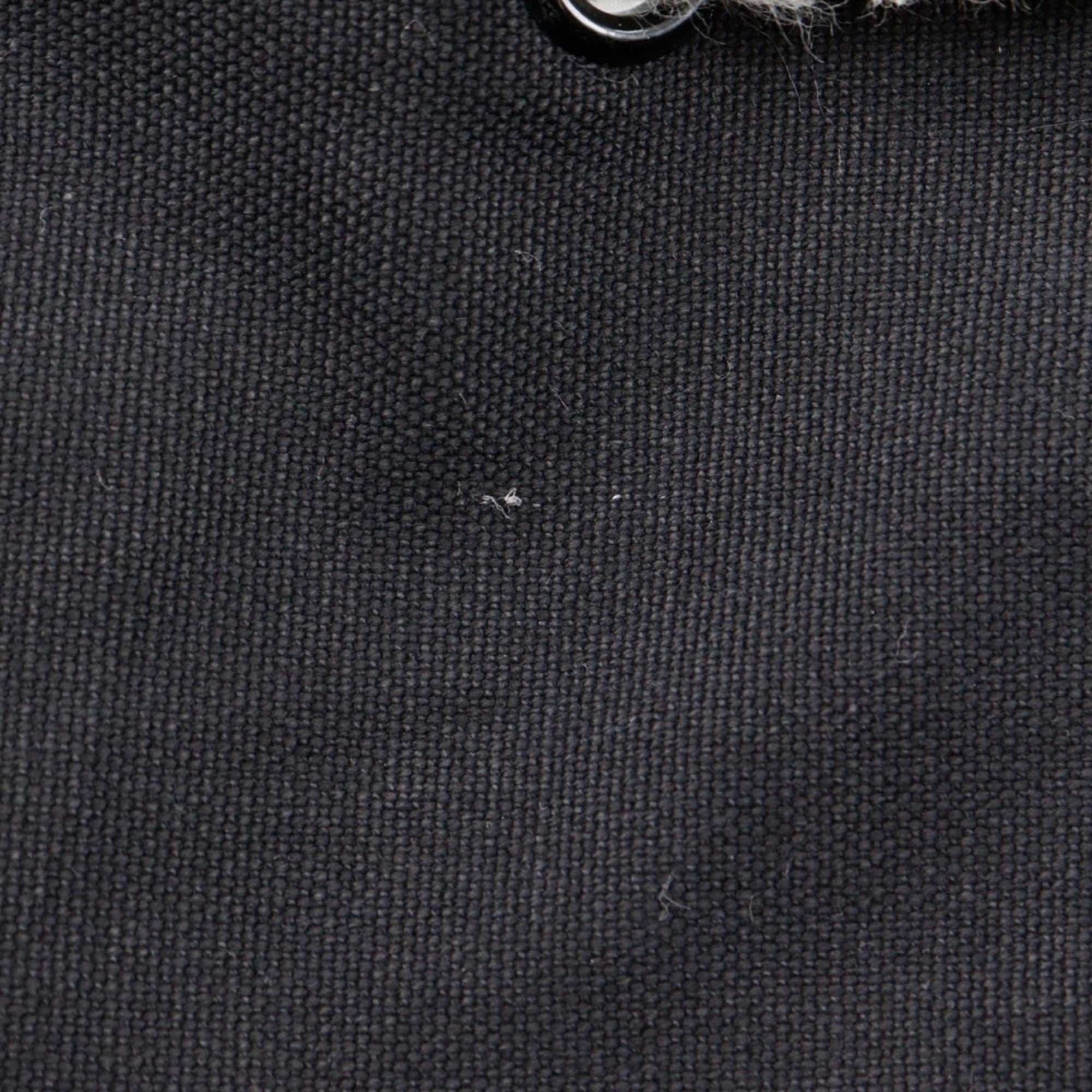 Chanel Black Canvas Shoulder Bag (Pre-Owned)