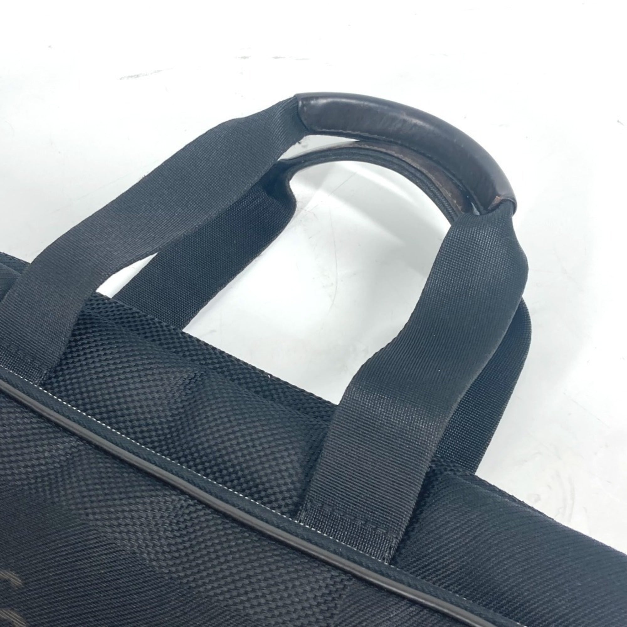 Louis Vuitton Black Noir Damier Geant Briefcase Tote Bag (Pre-Owned)