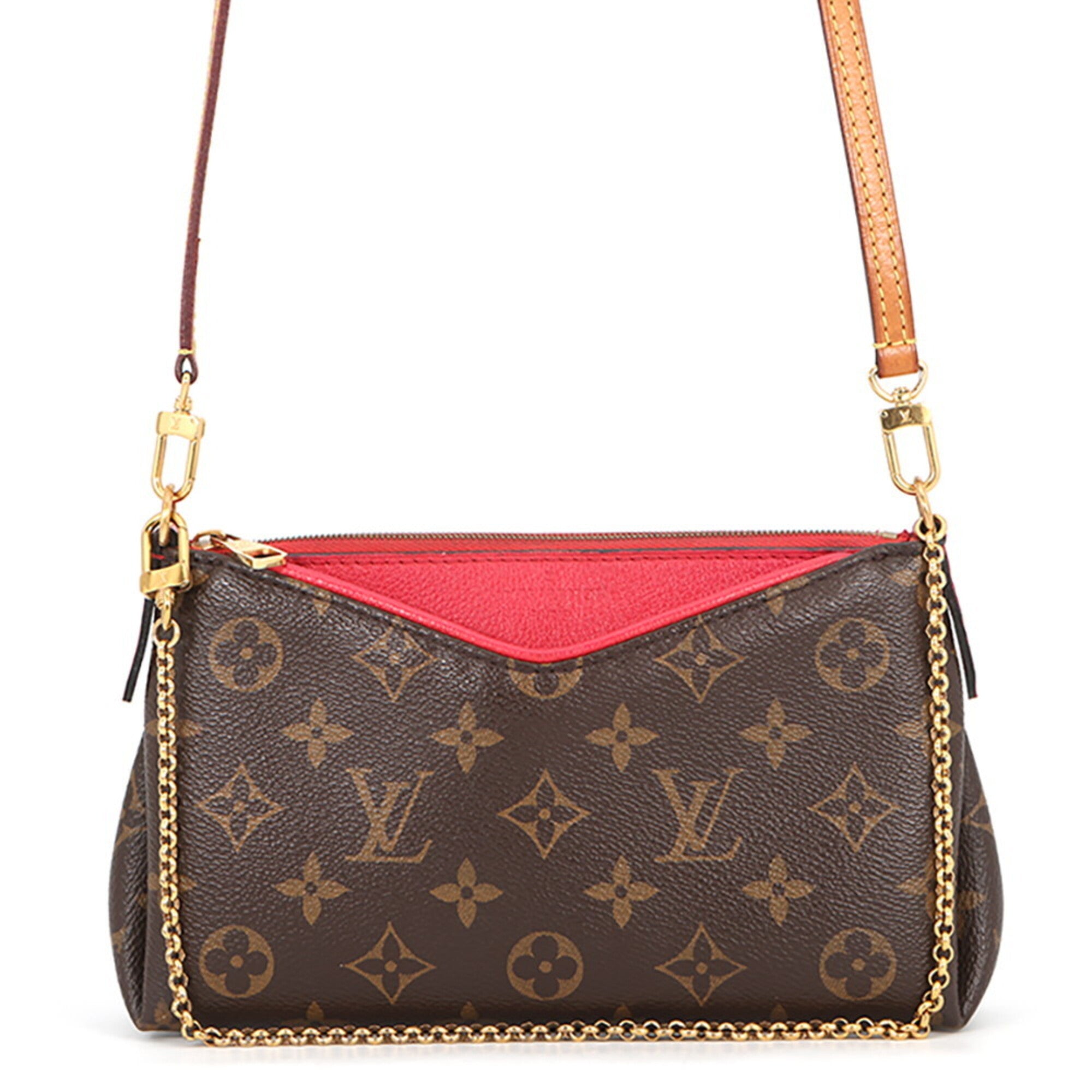 Louis Vuitton Cerise Monogram Handbag Shoulder Bag (Pre-Owned)