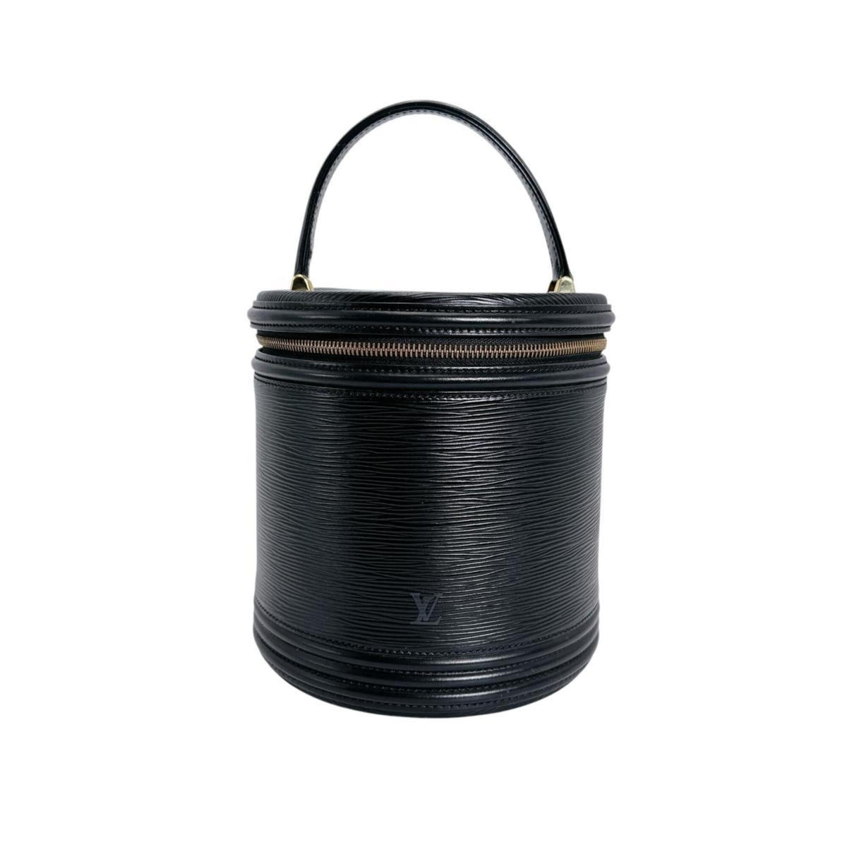 Louis Vuitton Black Epi Leather Handbag (Pre-Owned)