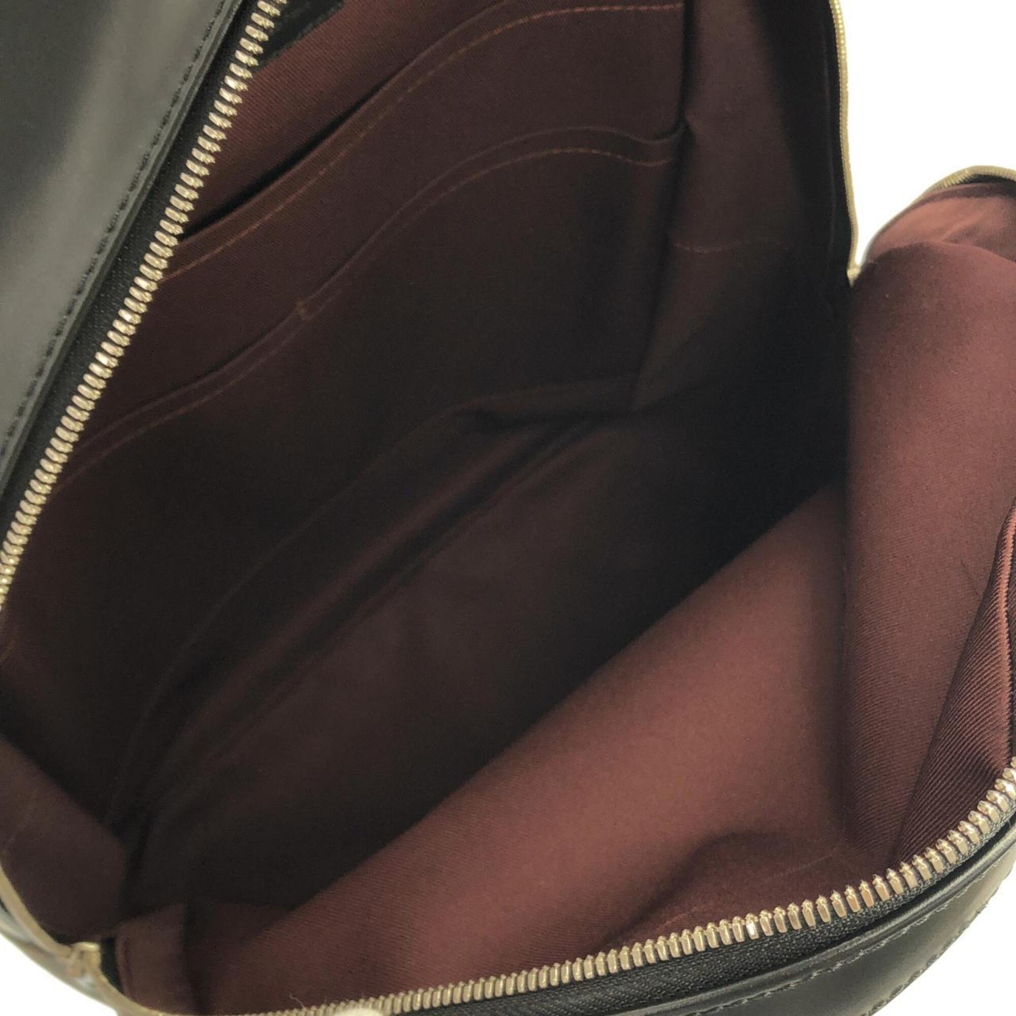 Louis Vuitton Marron Coated Canvas Backpack (Pre-Owned)