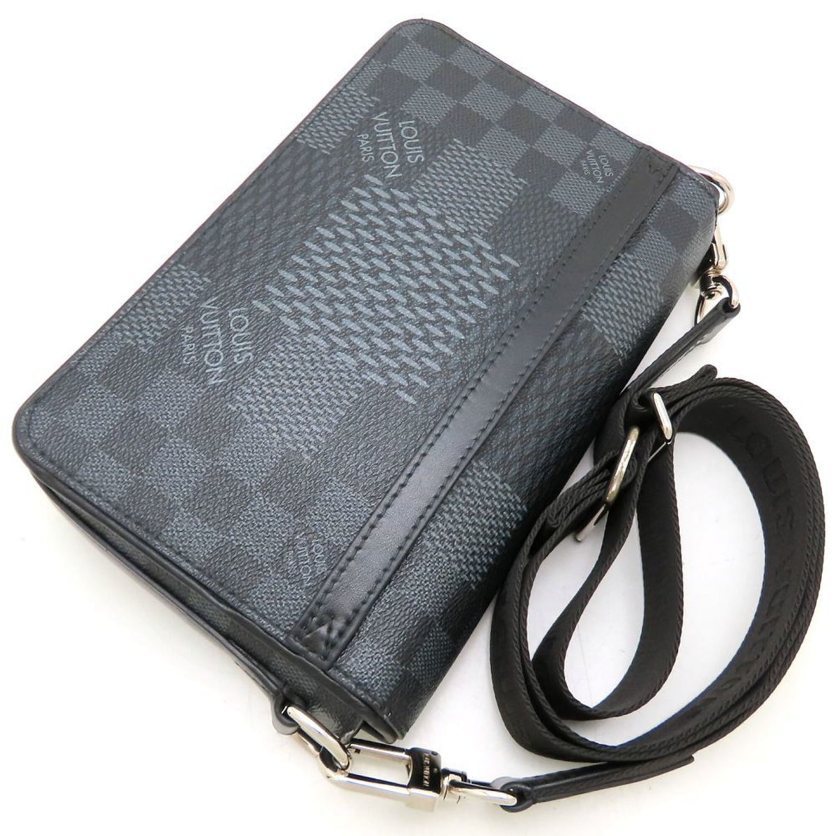 Louis Vuitton Damier Graphite Damier Graphite Damier Graphite Shoulder Bag (Pre-Owned)