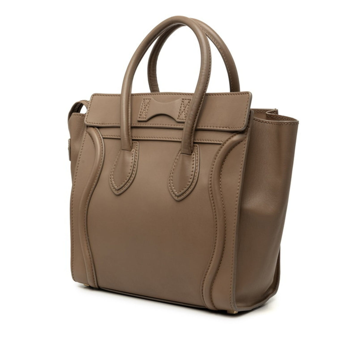 Celine Luggage Beige Leather Handbag (Pre-Owned)