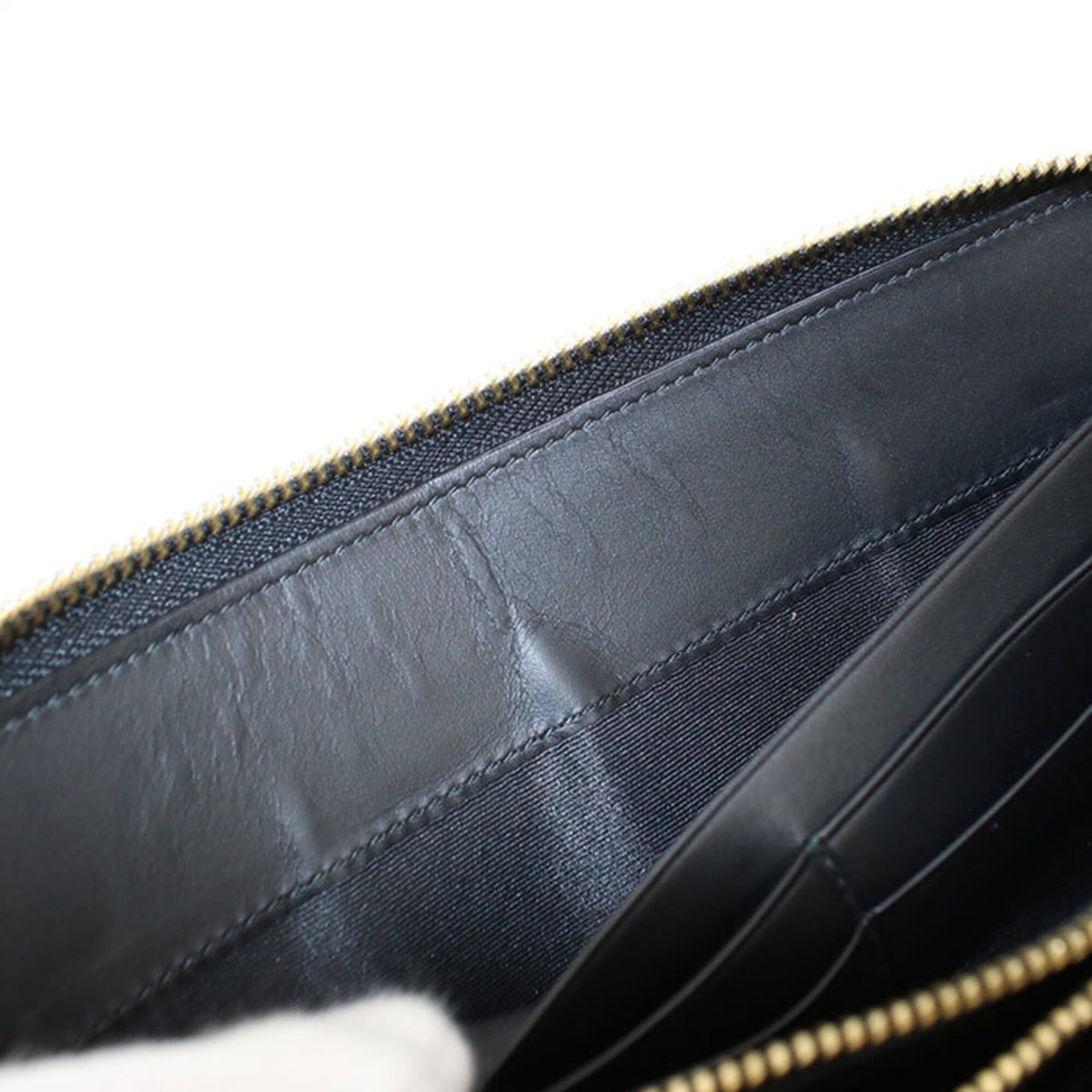 Loewe Black Leather Long Wallet (Bi-Fold) (Pre-Owned)