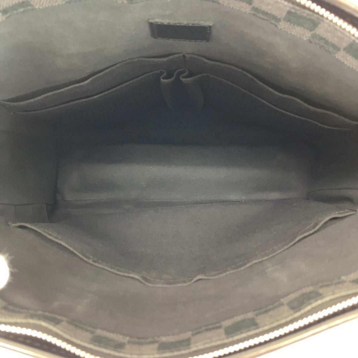 Louis Vuitton Black Pvc Leather Tote Bag (Pre-Owned)