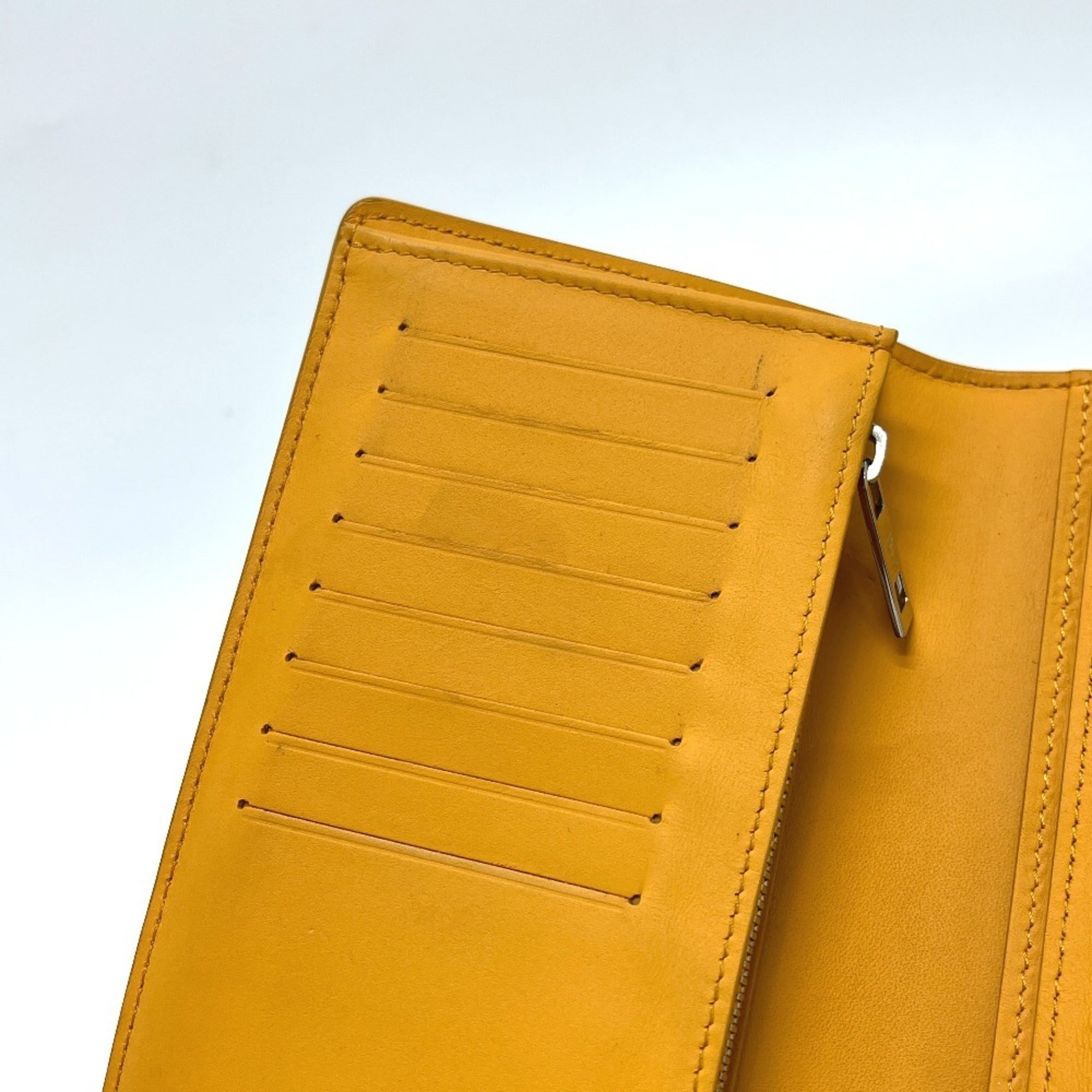 Louis Vuitton Orange Saffron Long Wallet (Bi-Fold) (Pre-Owned)