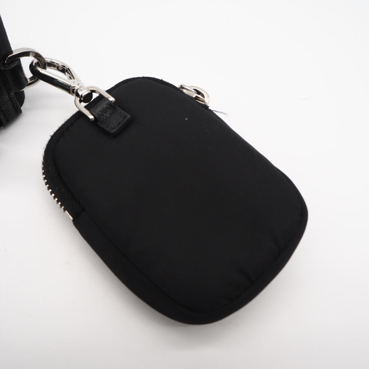 Prada Black Nylon Pouch Shoulder Bag (Pre-Owned)