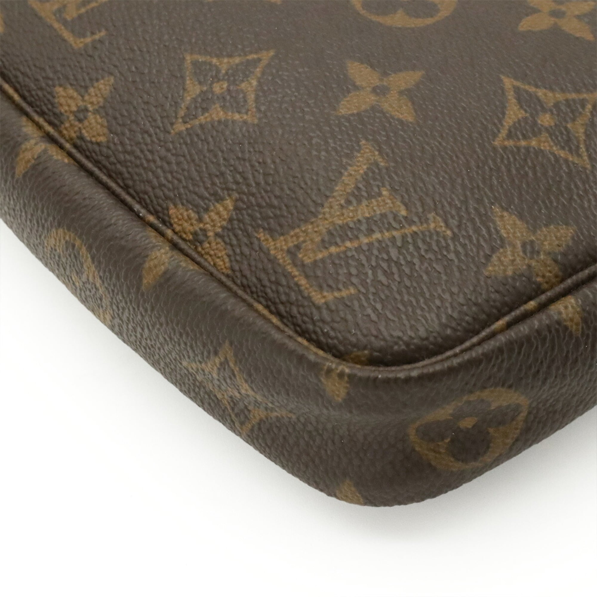 Louis Vuitton Monogram Brown Monogram Handbag Pochette (Pre-Owned)