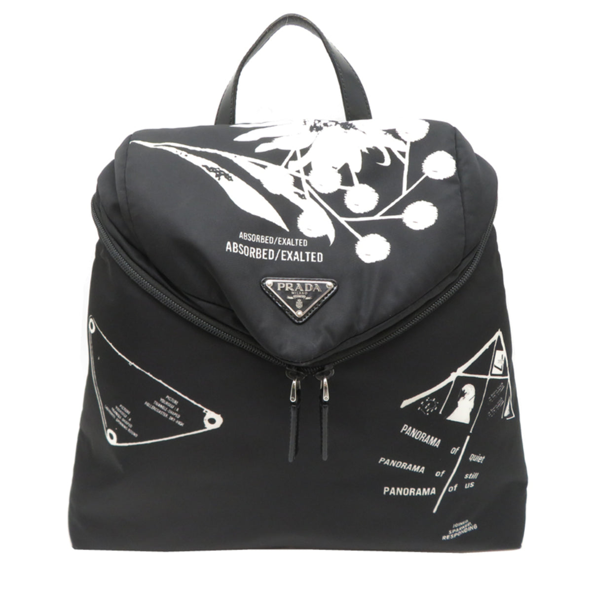 Prada Black Nylon Backpack (Pre-Owned)