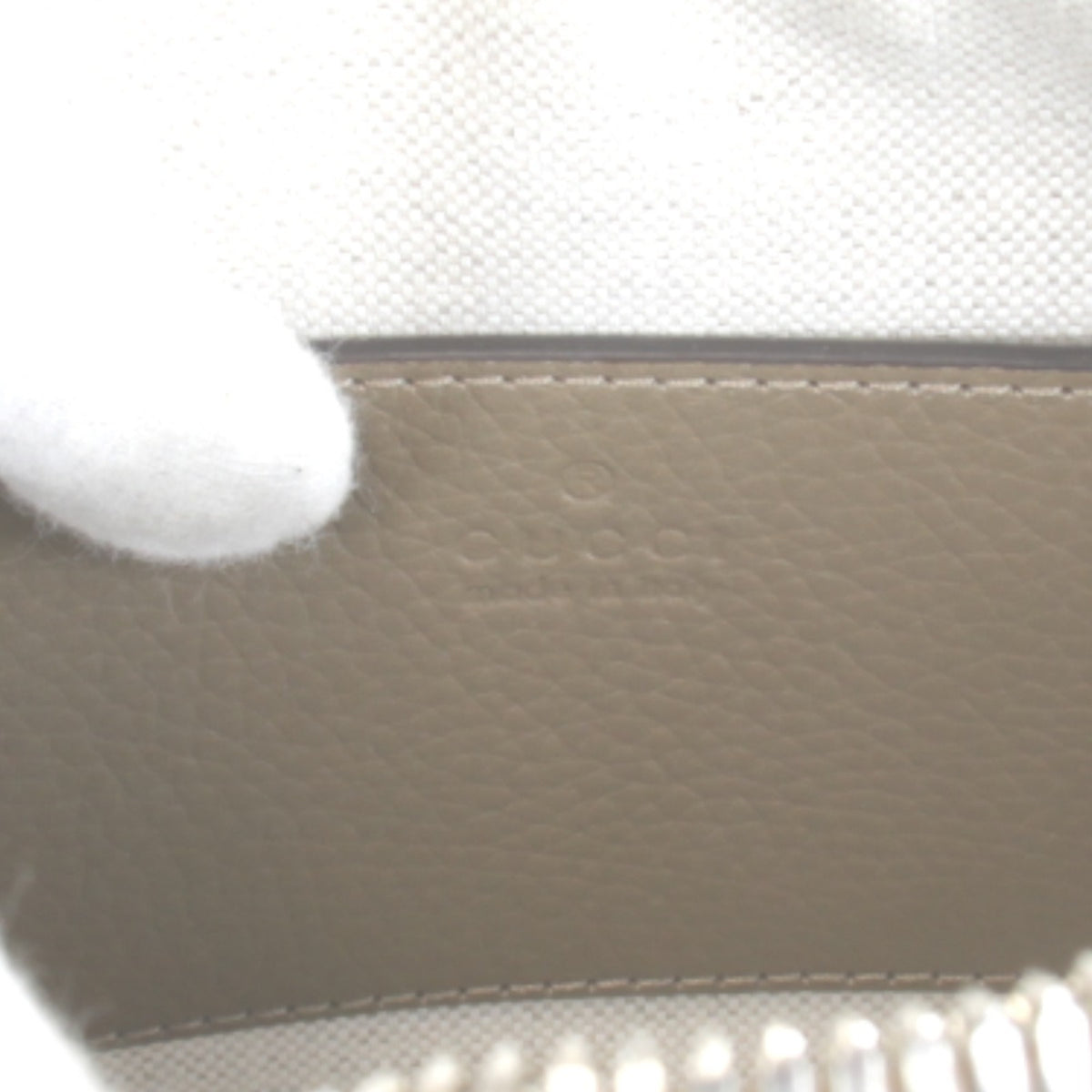 Gucci Beige Leather Handbag (Pre-Owned)