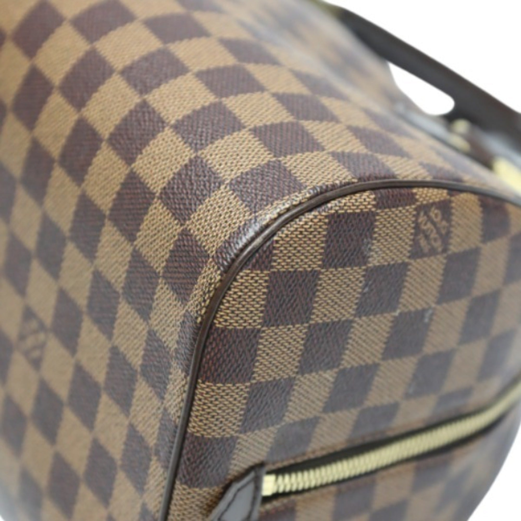 Louis Vuitton Brown Damier Canvas Handbag (Pre-Owned)