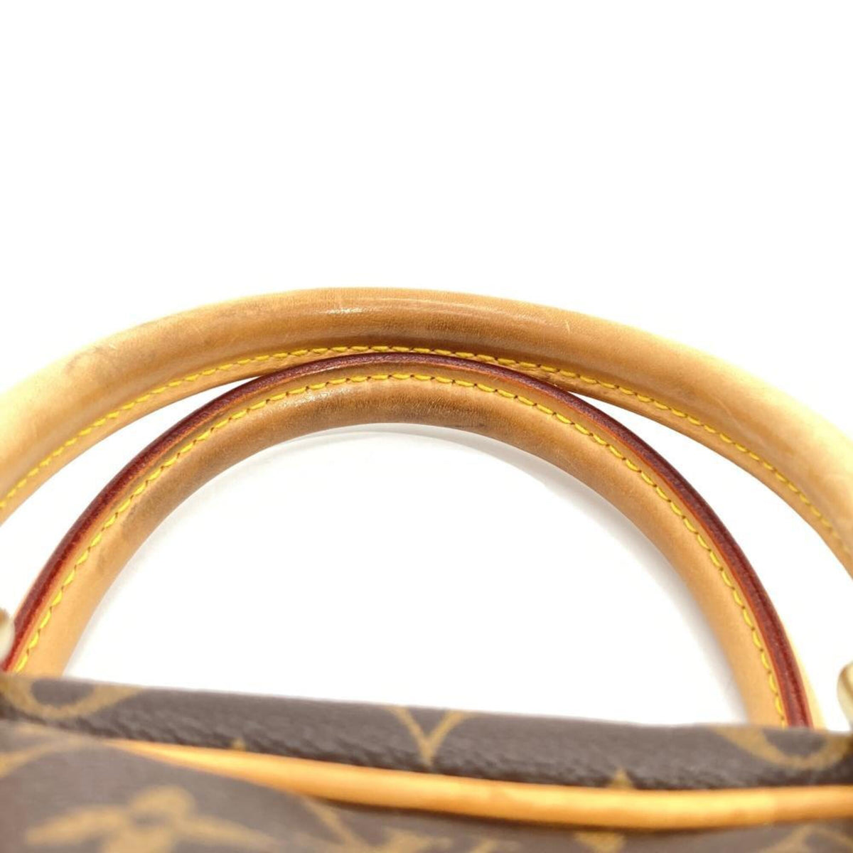 Louis Vuitton Brown Monogram Canvas Handbag (Pre-Owned)