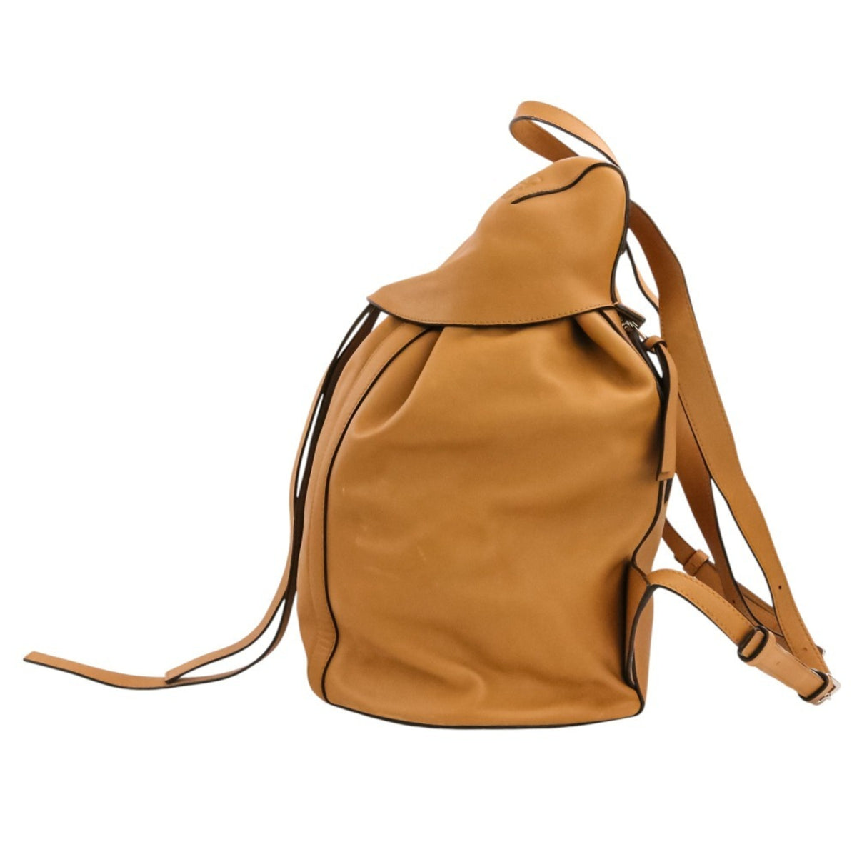 Loewe Brown Camel Leather Backpack (Pre-Owned)