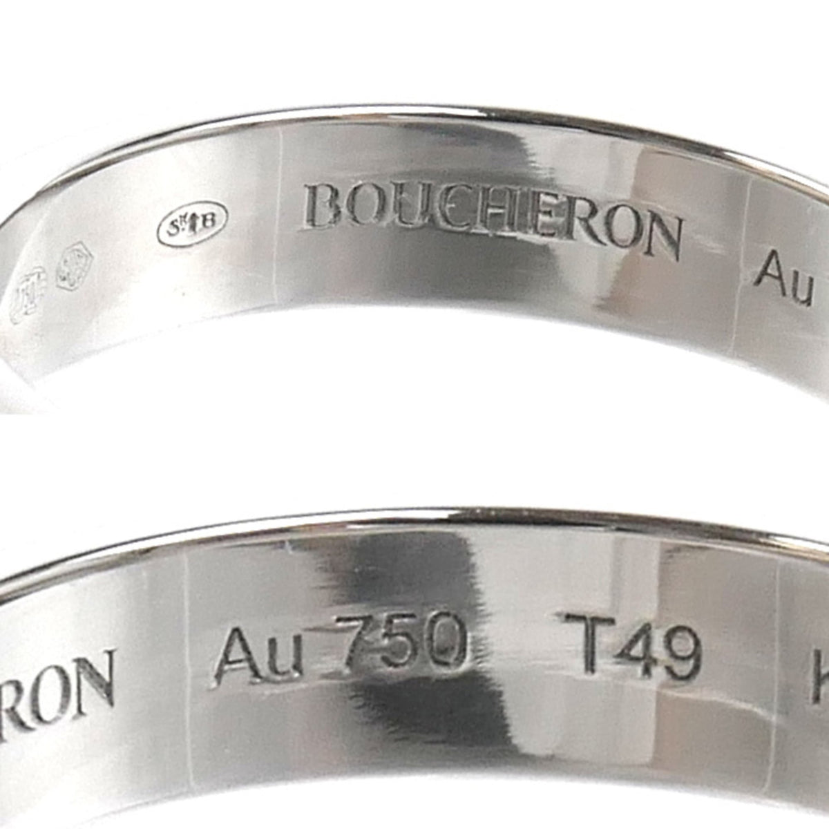 Boucheron White Gold (18K) Band Ring (Pre-Owned)