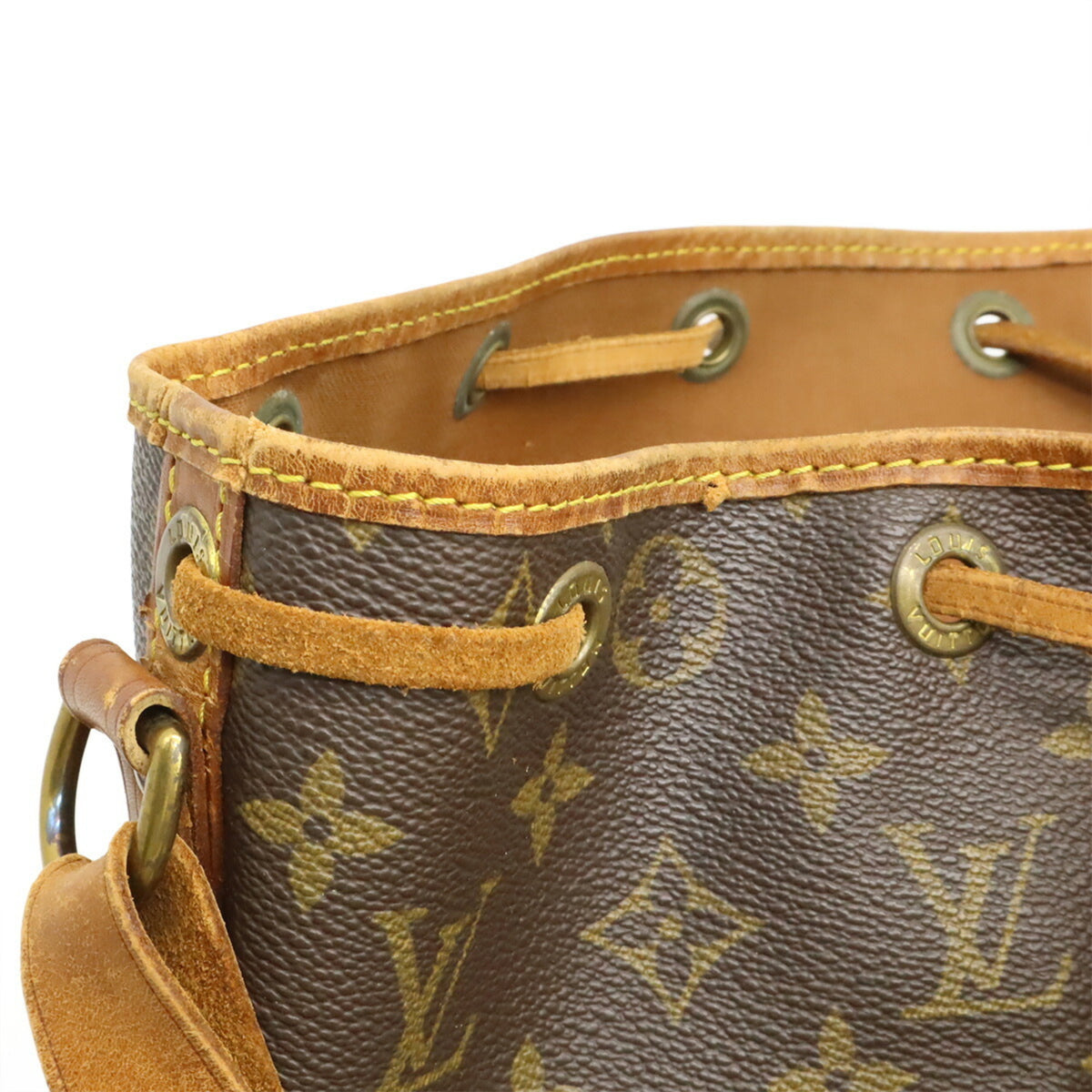 Louis Vuitton Brown Monogram Canvas Pvc Coated Canvas Shoulder Bag (Pre-Owned)