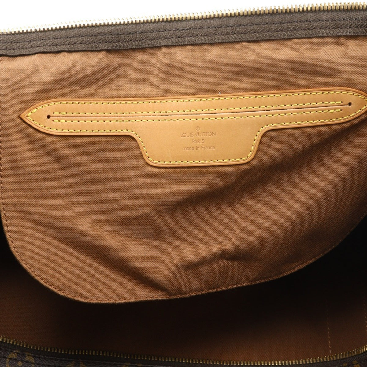 Louis Vuitton Brown Monogram Canvas Boston Bag (Pre-Owned)