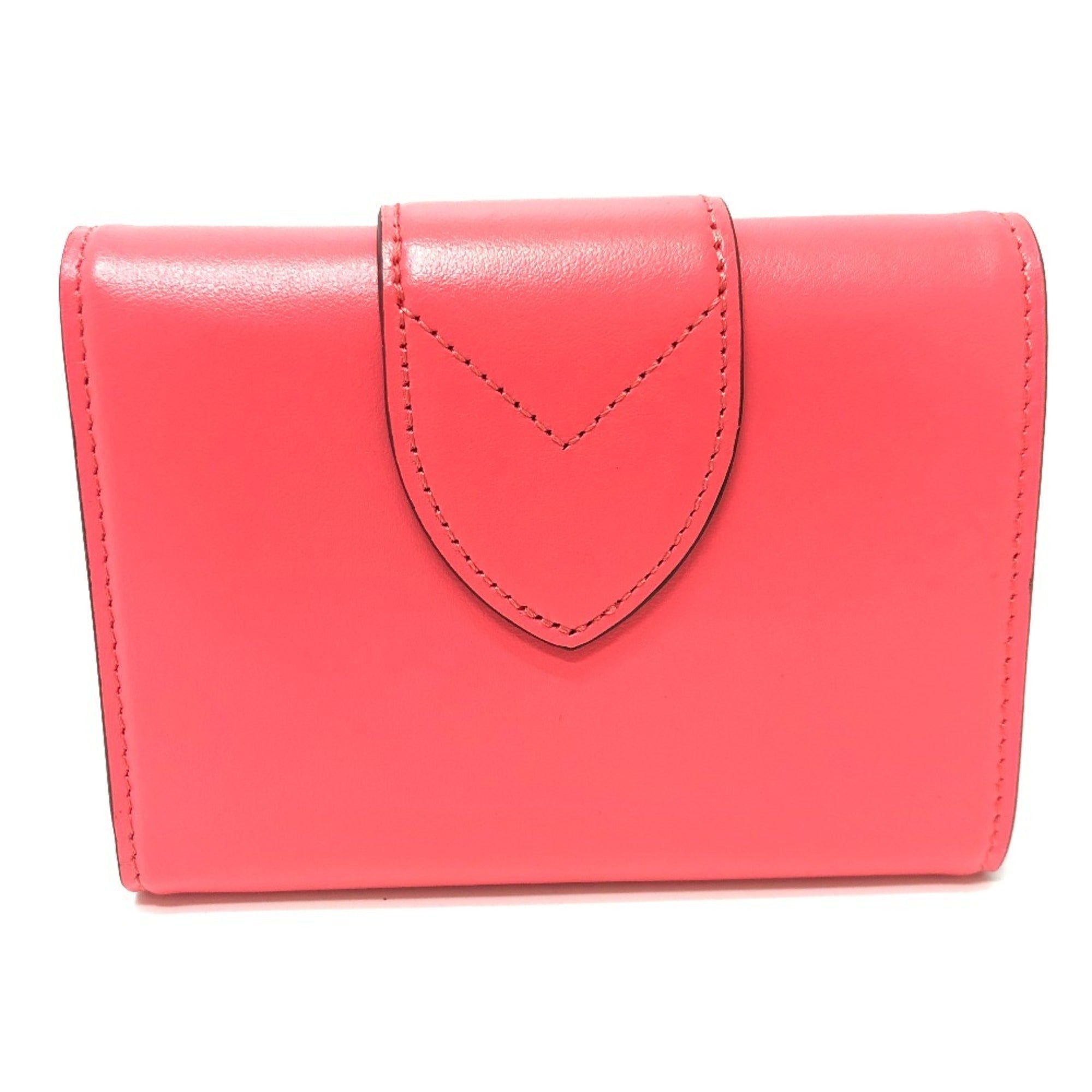 Louis Vuitton Blue Dahlia Galle Pink Leather Coin Purse/Coin Case (Pre-Owned)