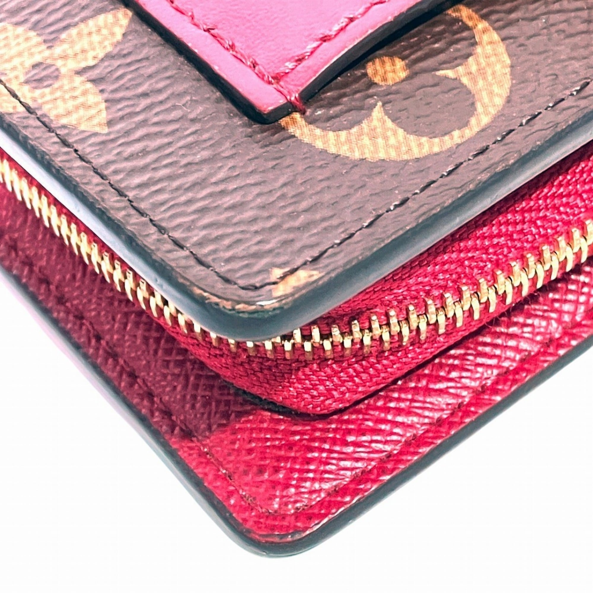 Louis Vuitton Bordeaux Brown Monogram Wallet (Bi-Fold) (Pre-Owned)