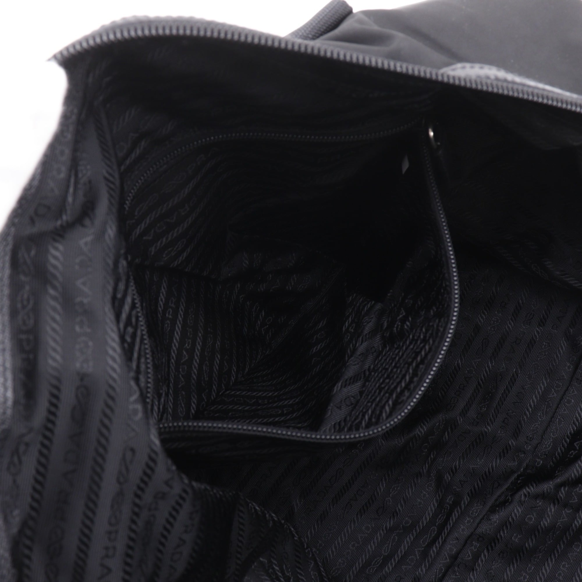 Prada Black Nylon Boston Bag (Pre-Owned)