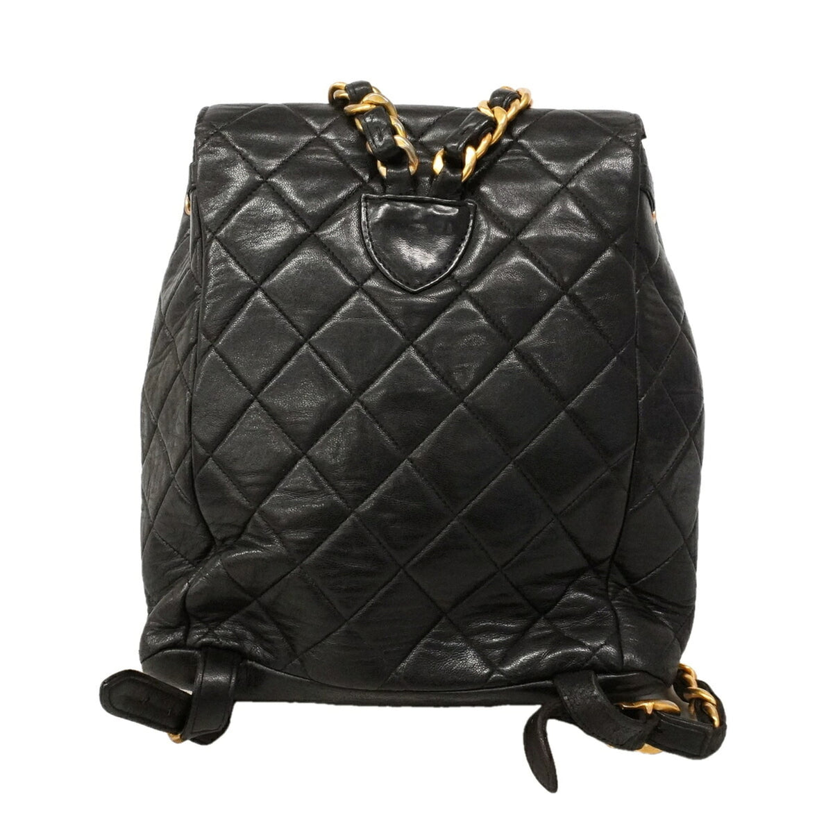 Chanel Black Leather Backpack (Pre-Owned)