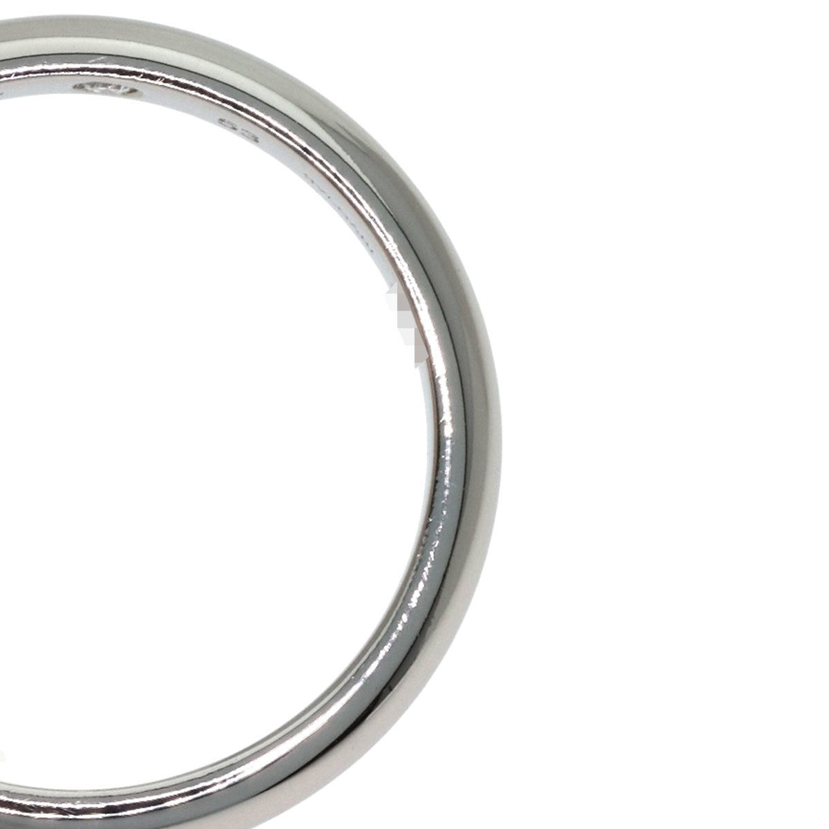Bvlgari Platinum Platinum 950 Band Ring (Pre-Owned)