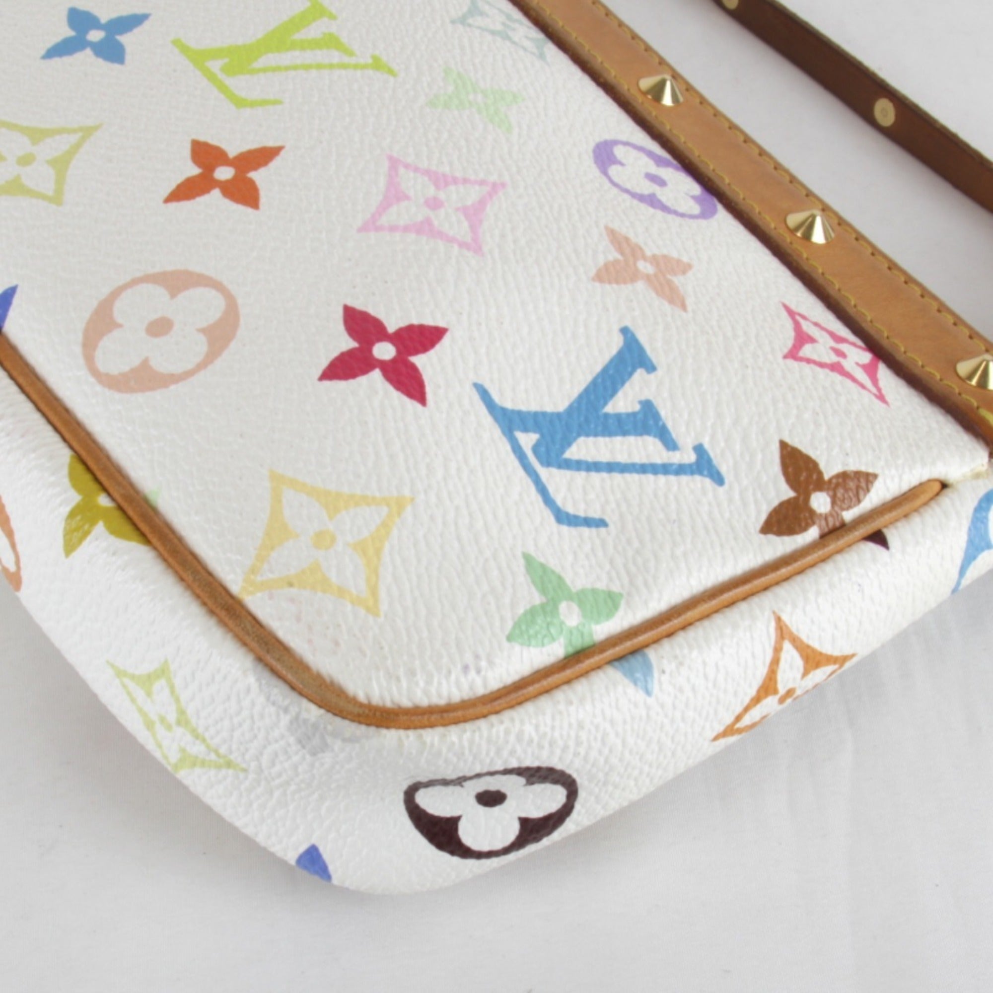 Louis Vuitton Multi-Color Monogram Multicolore Pochette Pouch (Pre-Owned)