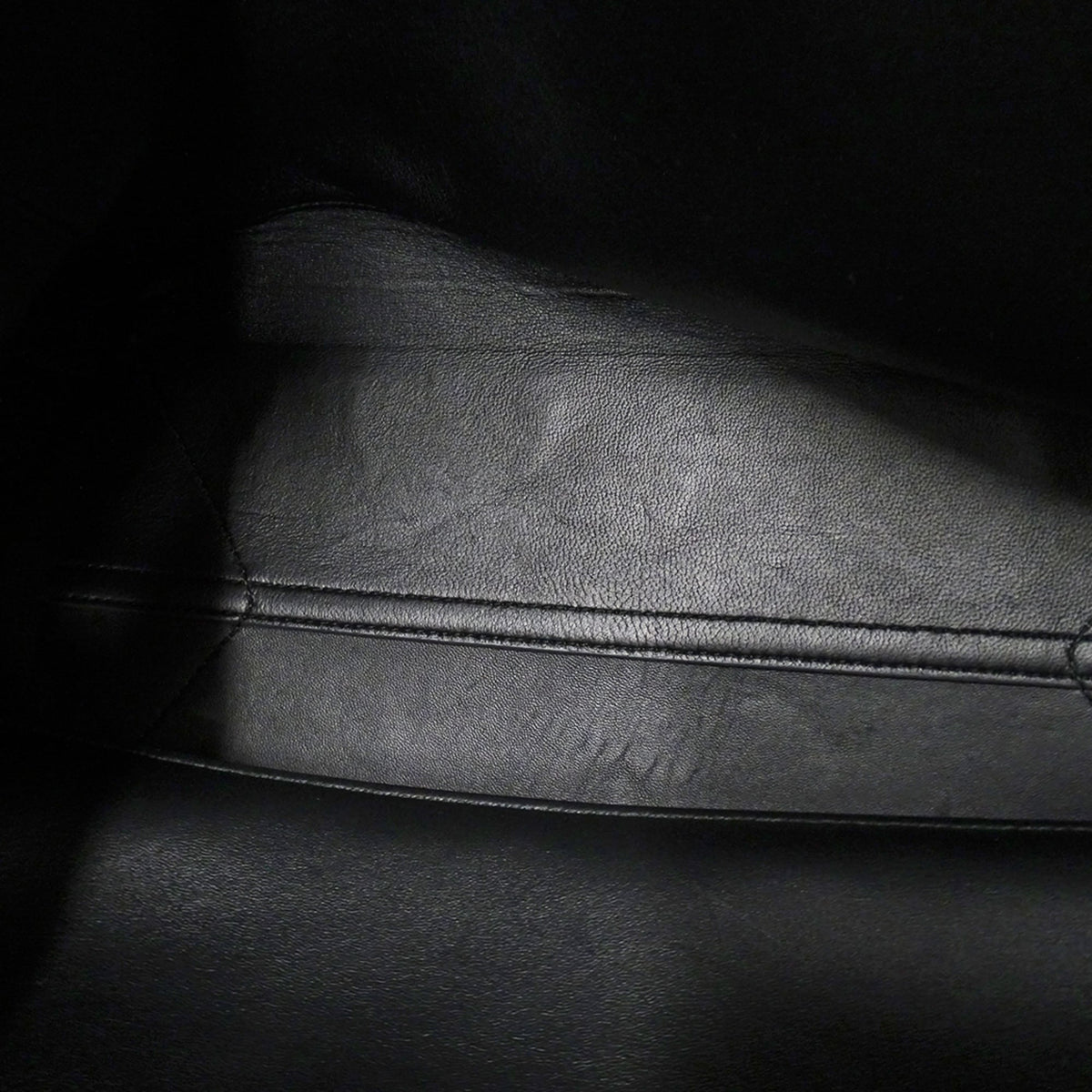 Tiffany Gray Leather Handbag Shoulder Bag (Pre-Owned)