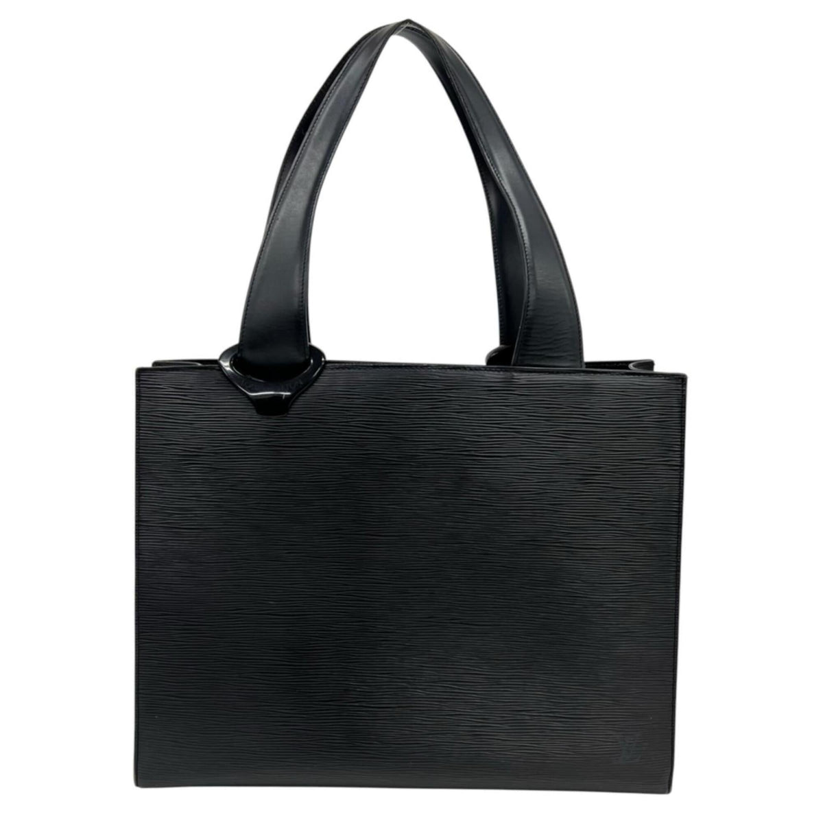 Louis Vuitton Black Epi Leather Handbag Tote Bag (Pre-Owned)
